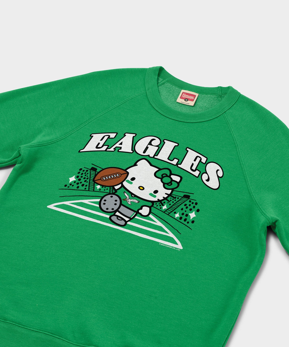 Hello Kitty x Philadelphia Eagles Retro Touchdown Crewneck
