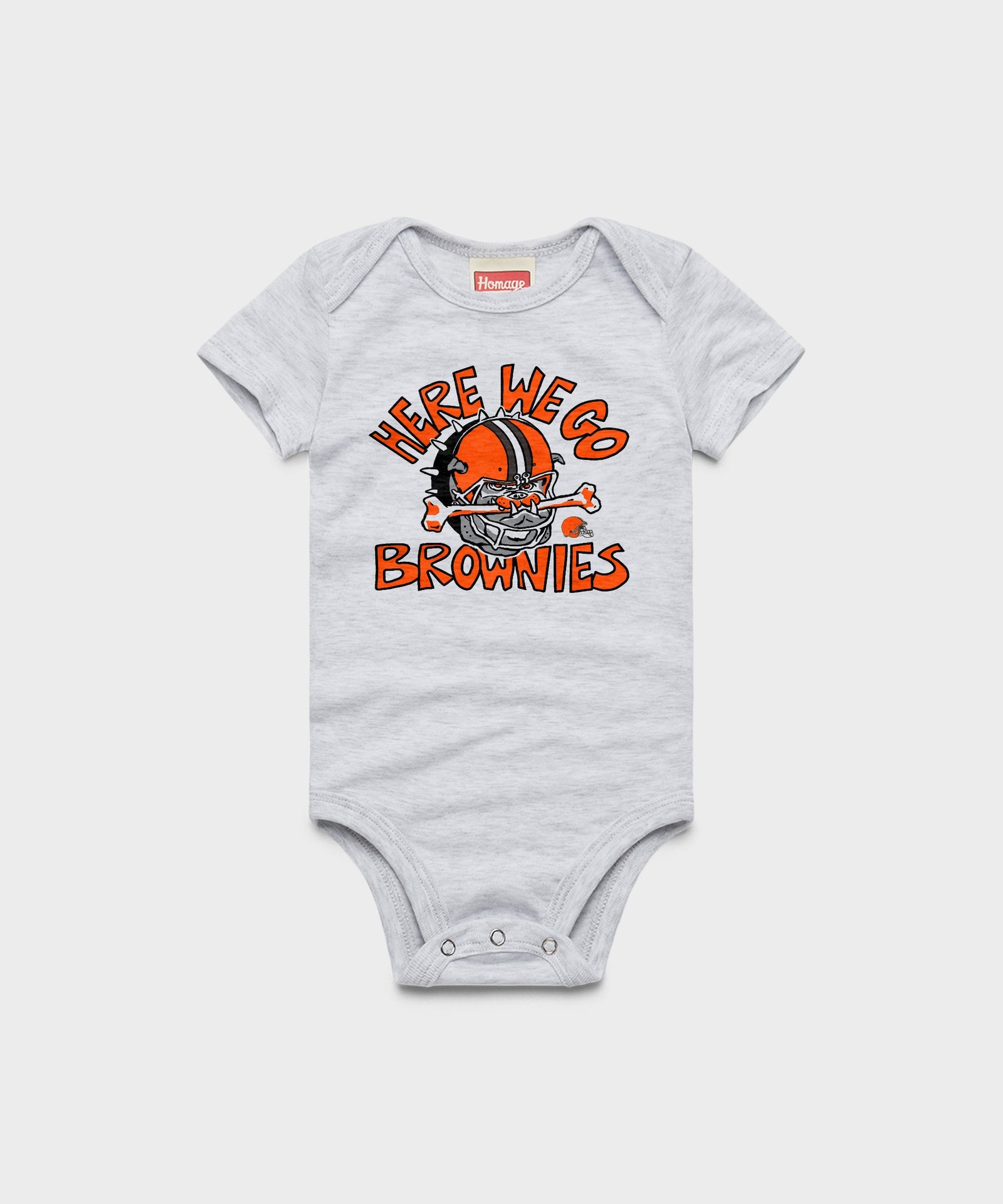 Here We Go Brownies Baby One Piece