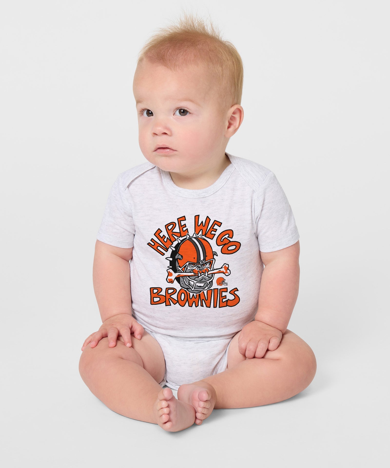 Here We Go Brownies Baby One Piece