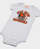 Here We Go Brownies Baby One Piece
