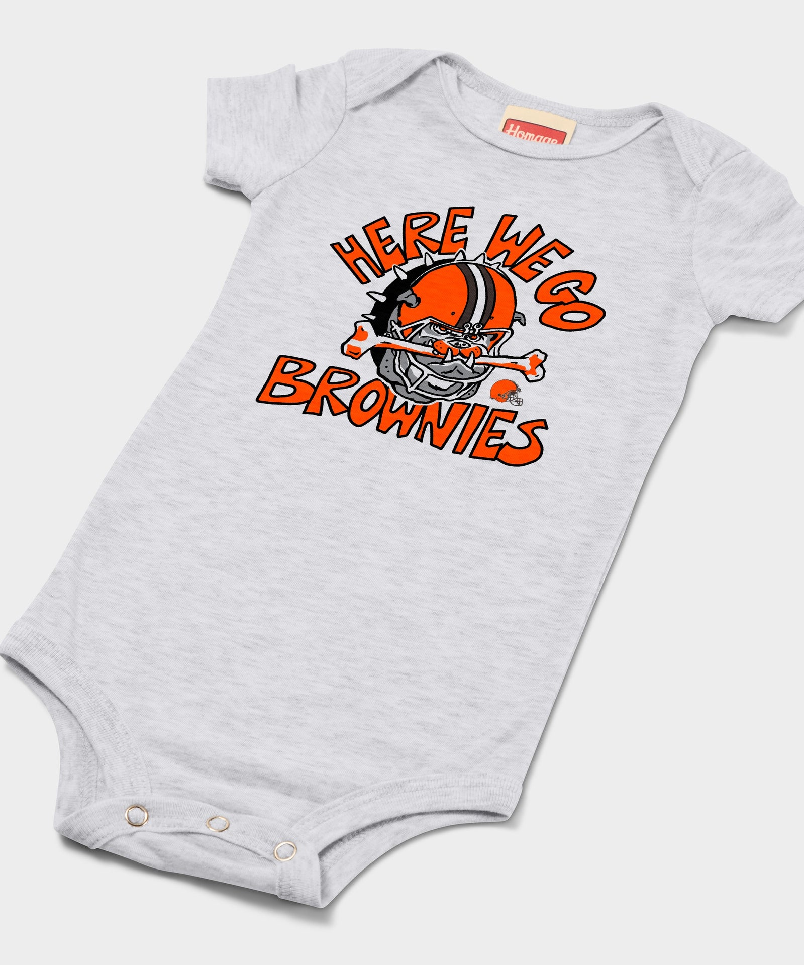 Here We Go Brownies Baby One Piece
