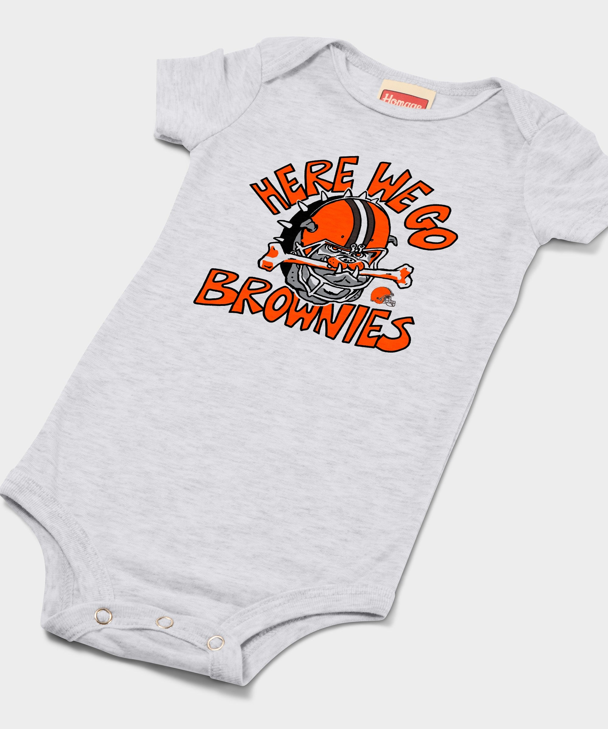 Here We Go Brownies Baby One Piece