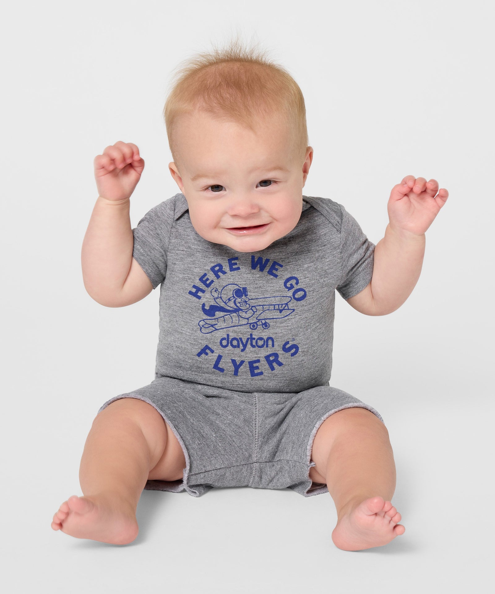 Here We Go Flyers Baby One Piece