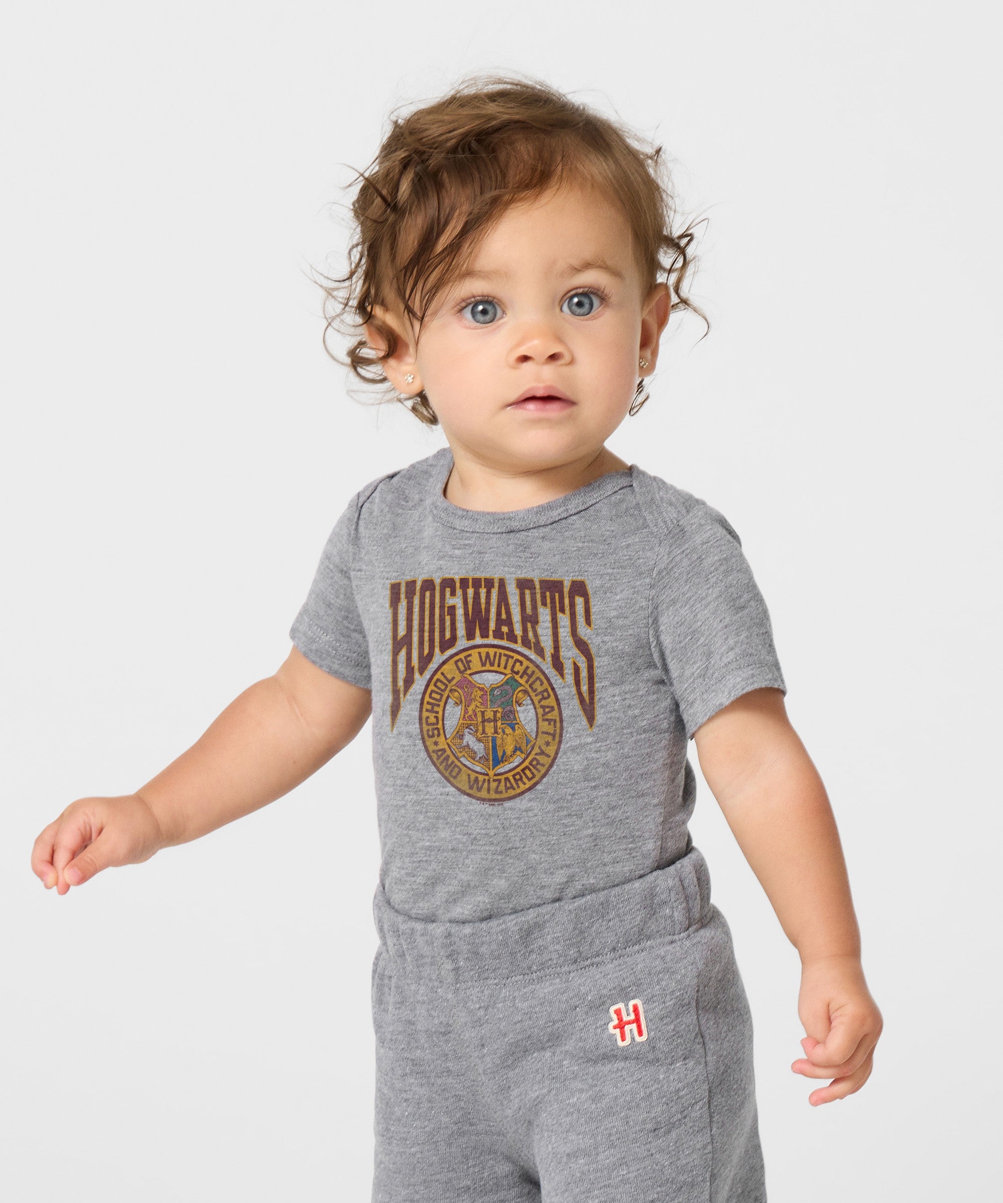 Hogwarts Crest Baby One Piece