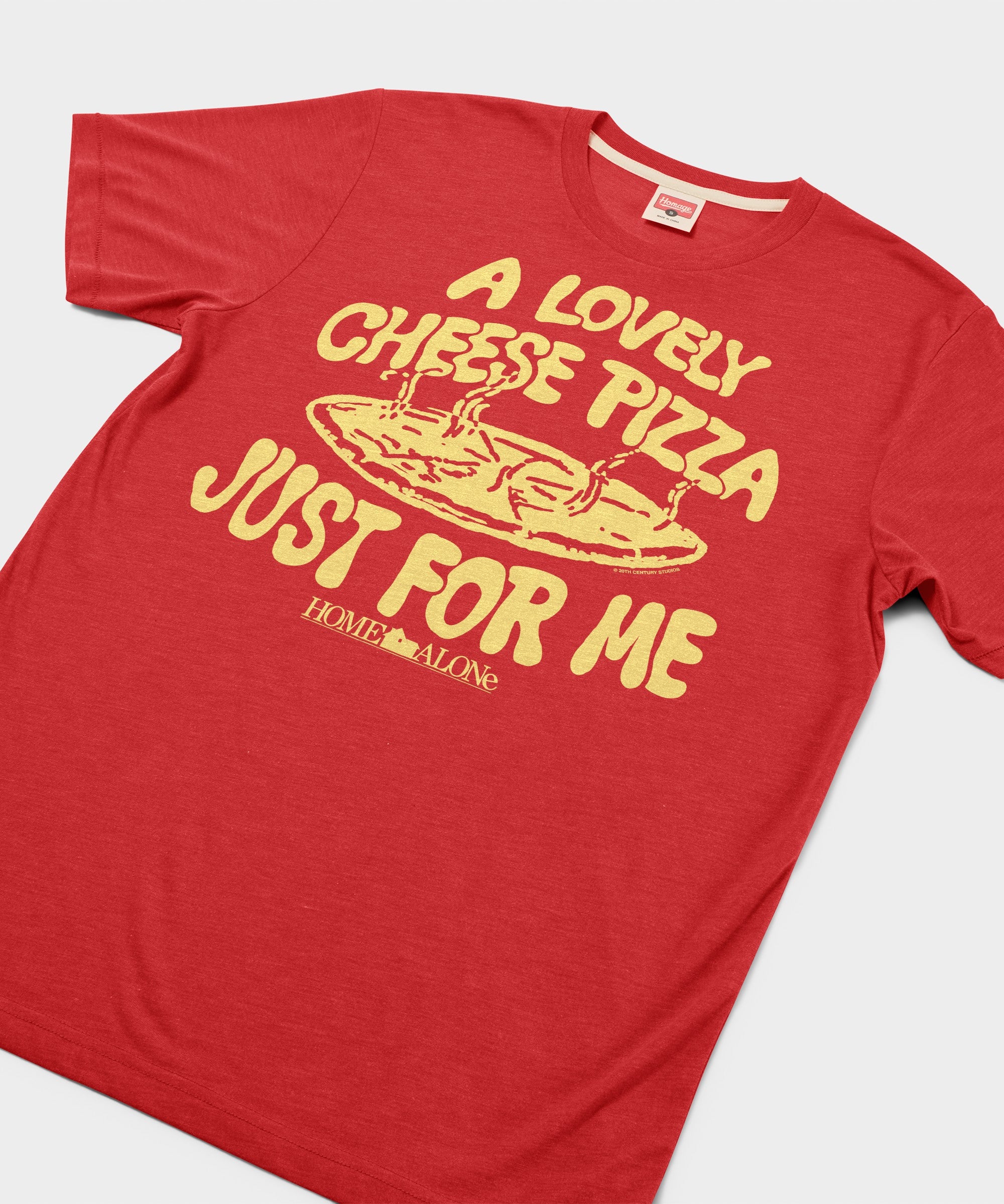 Home Alone Cheese Pizza Just For Me