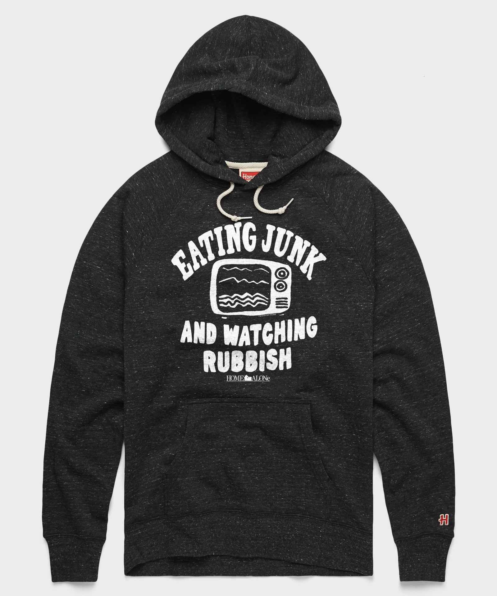 Home Alone Eating Junk And Watching Rubbish Hoodie