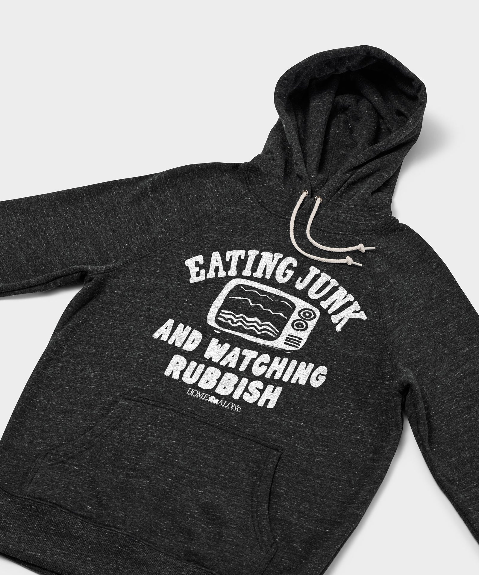 Home Alone Eating Junk And Watching Rubbish Hoodie