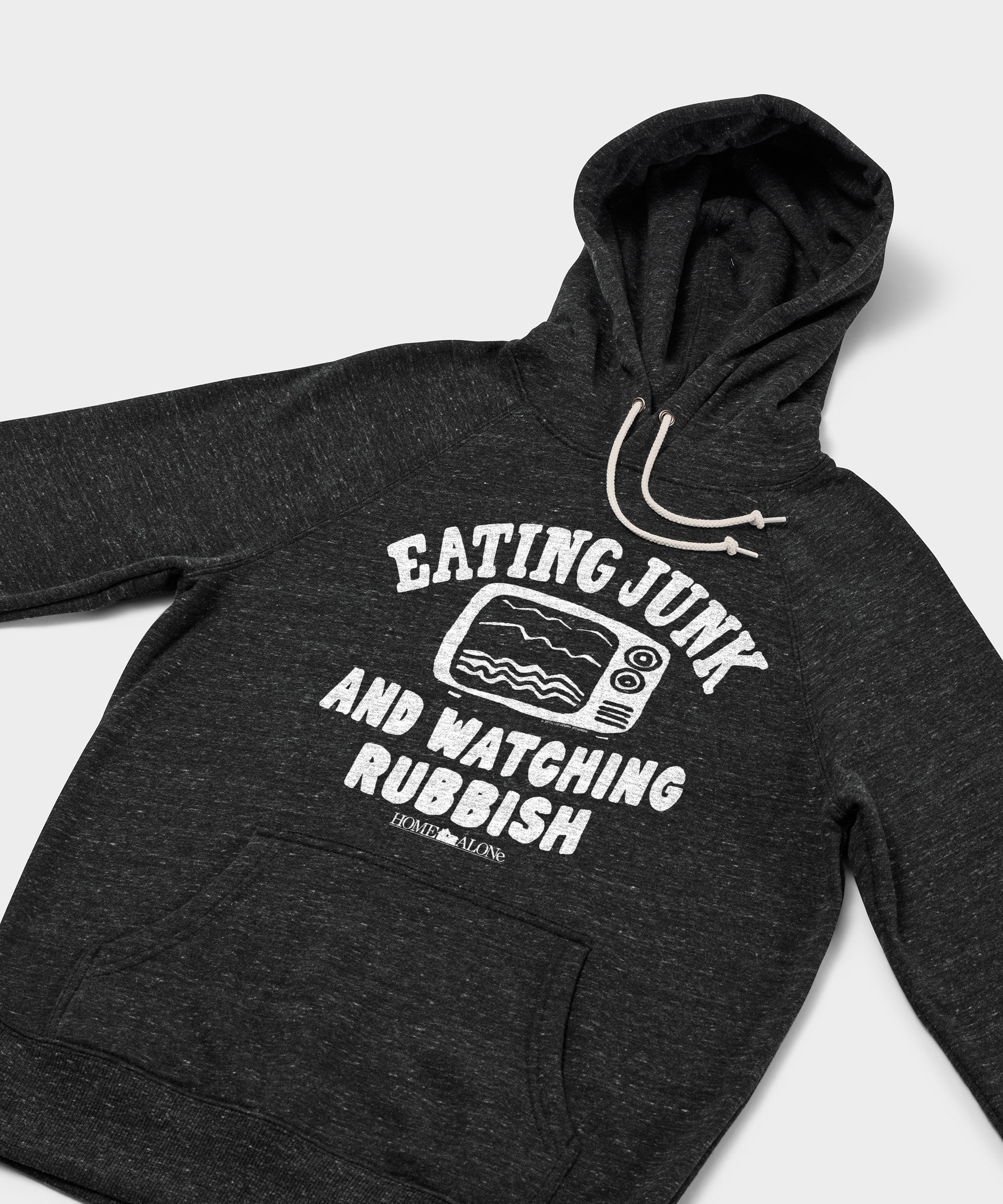 Home Alone Eating Junk And Watching Rubbish Hoodie
