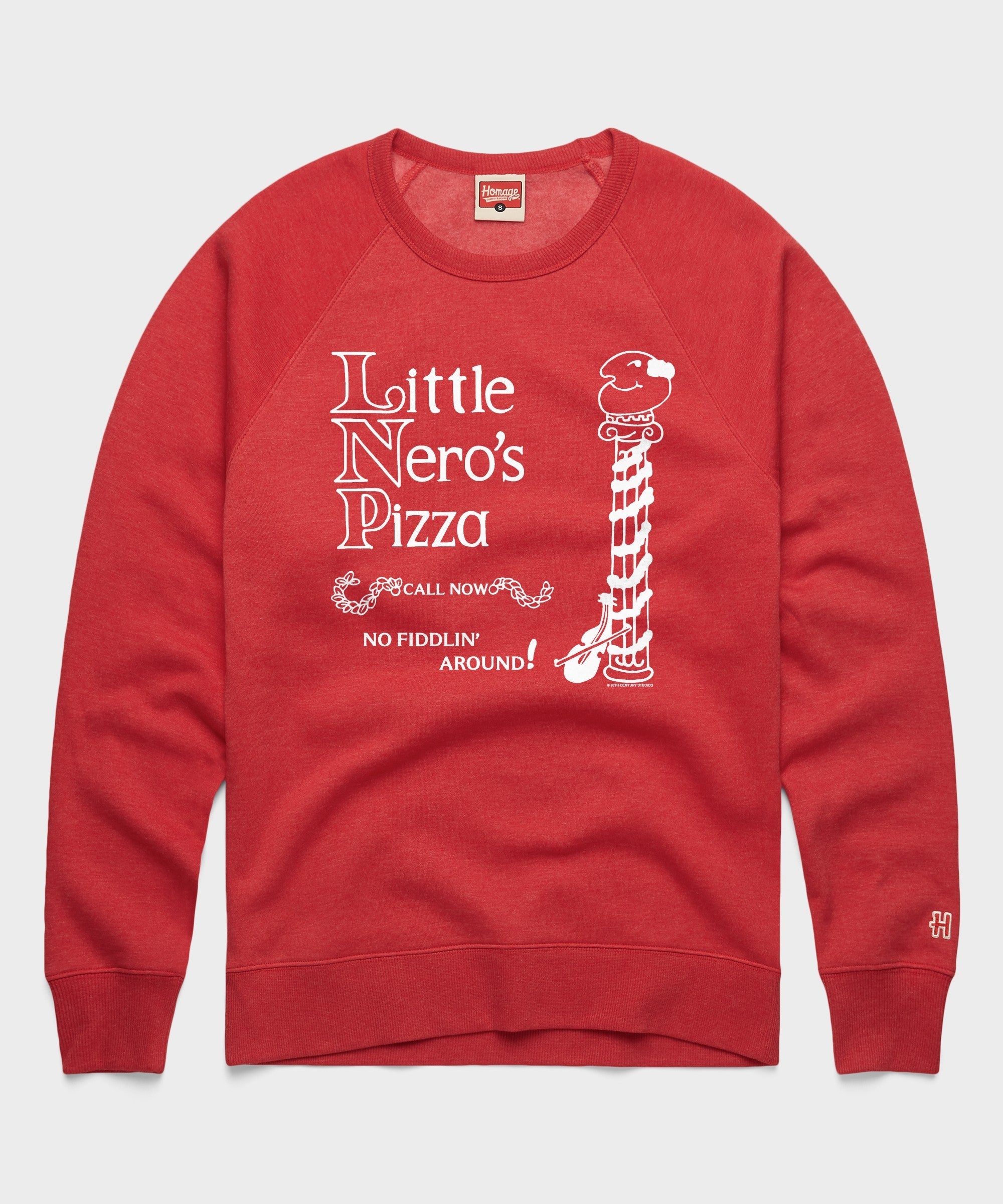 Home Alone Little Nero's Pizza Crewneck