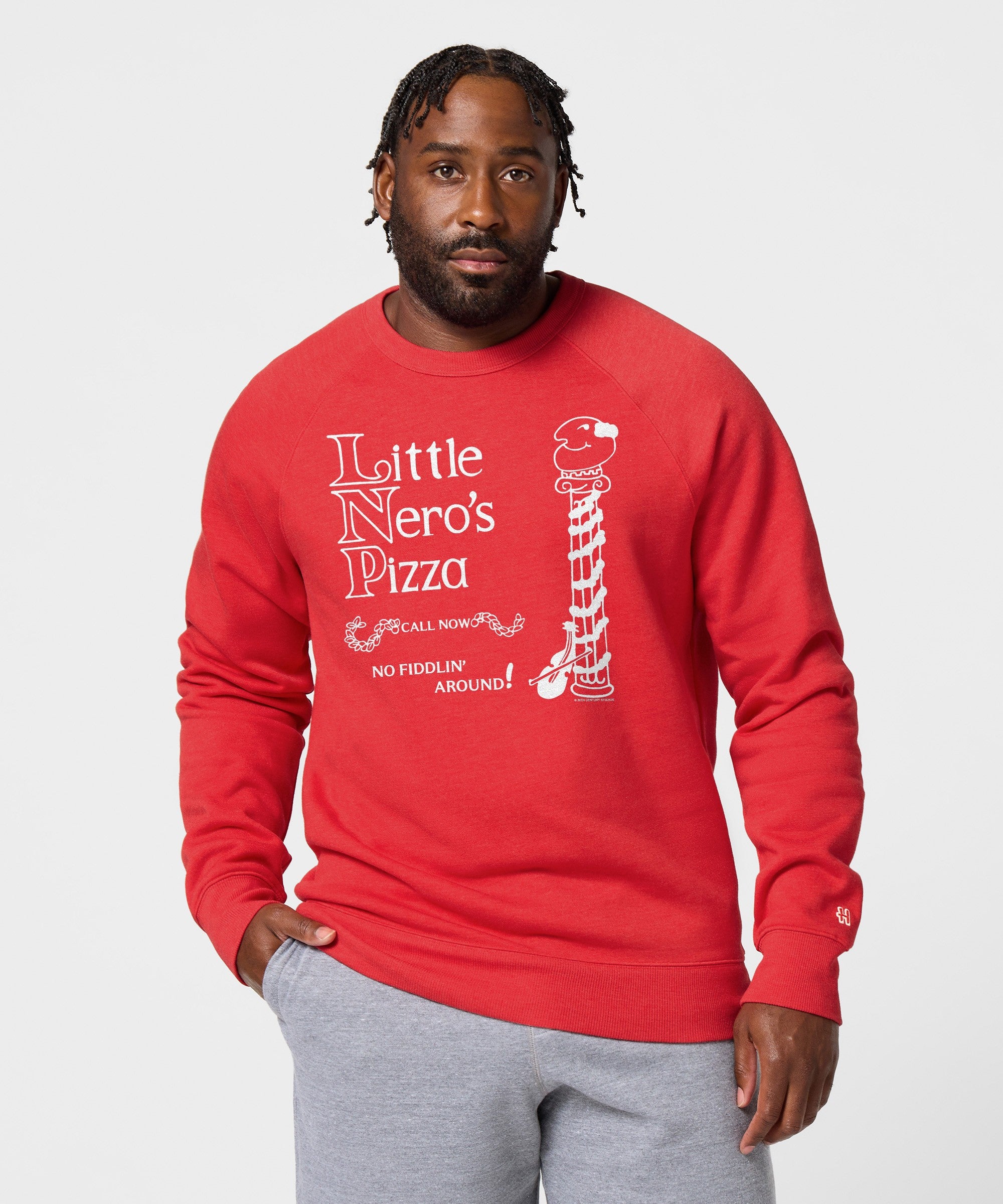 Home Alone Little Nero's Pizza Crewneck