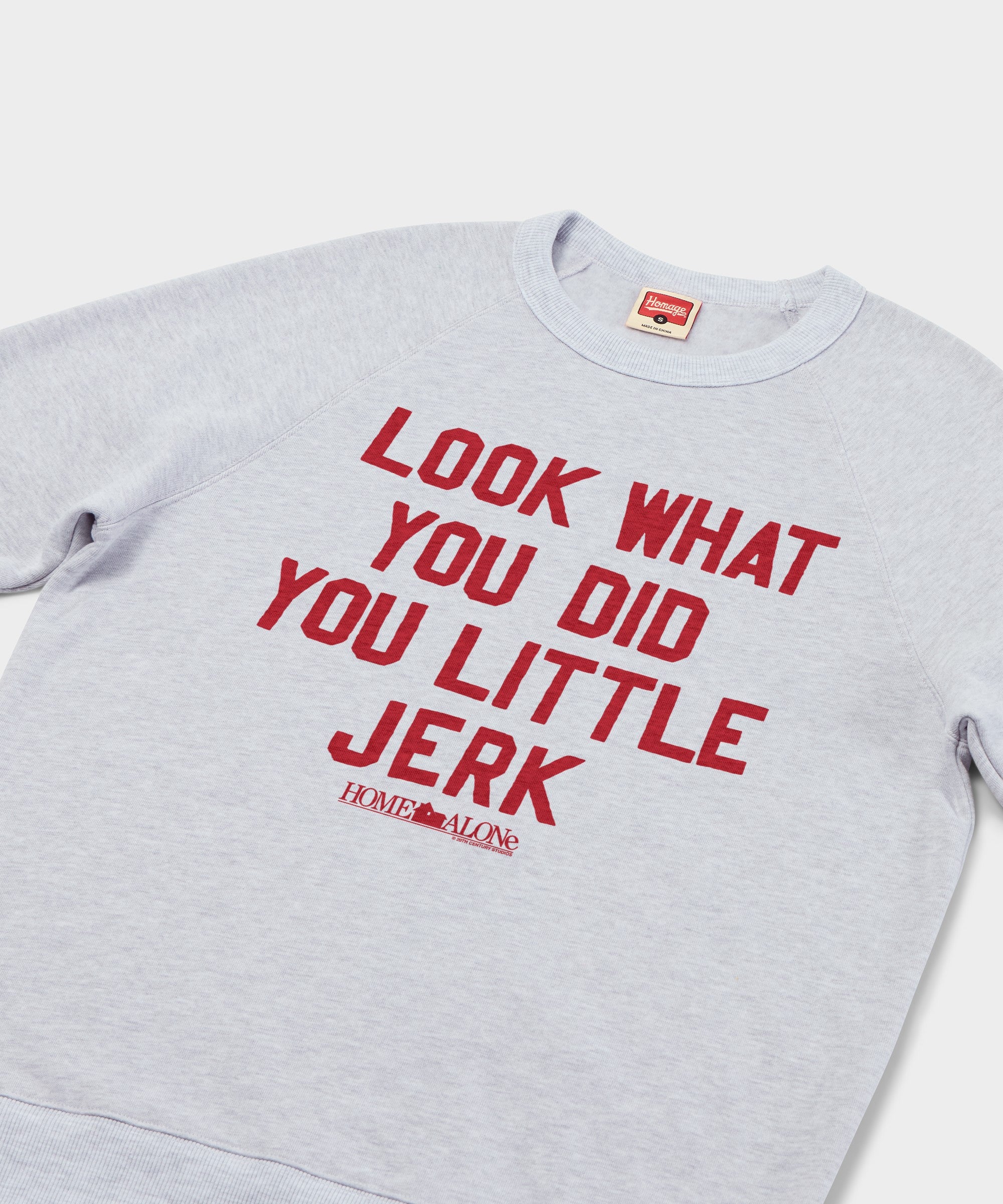 Home Alone Look What You Did Crewneck