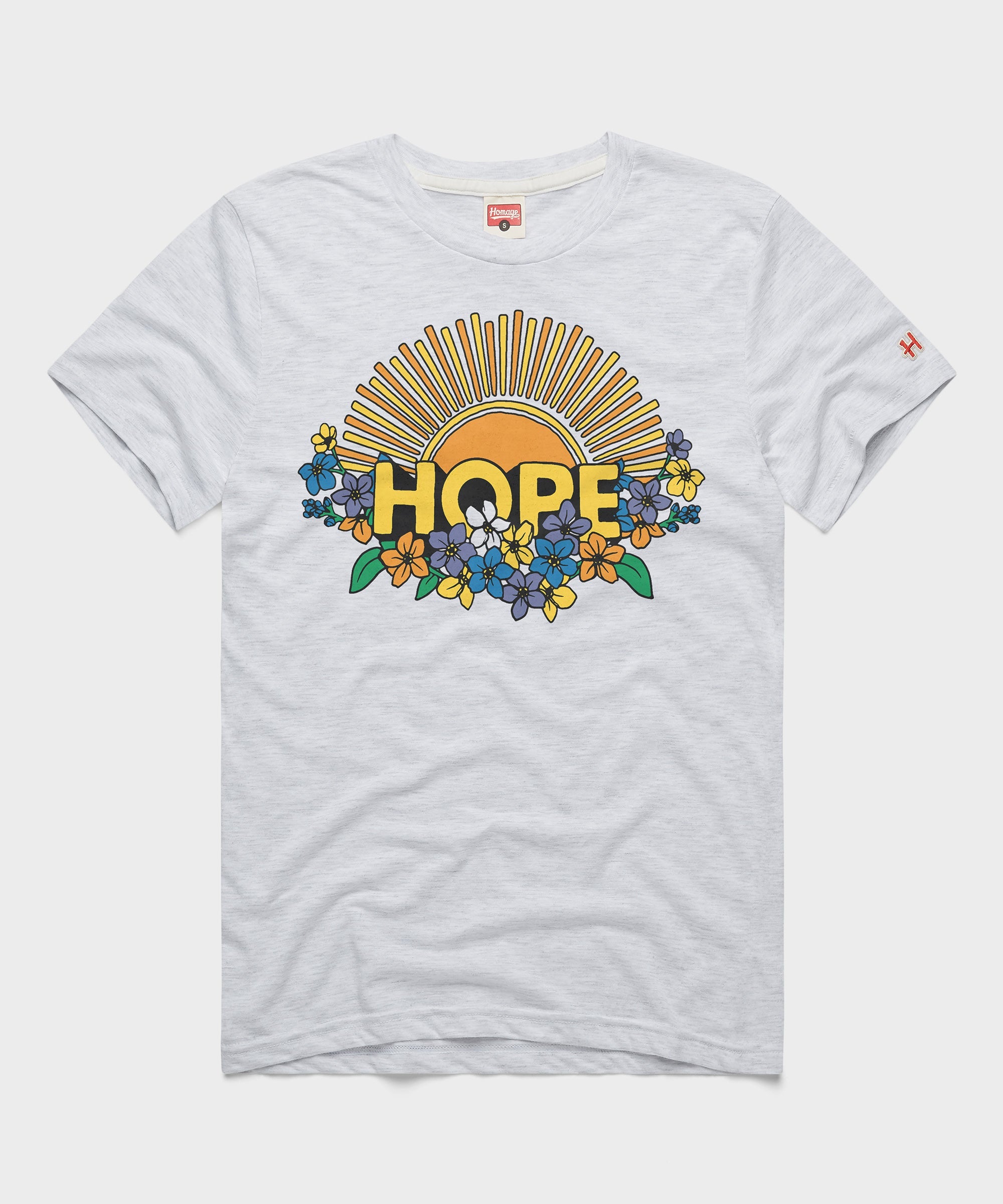 Hope Sun And Flowers