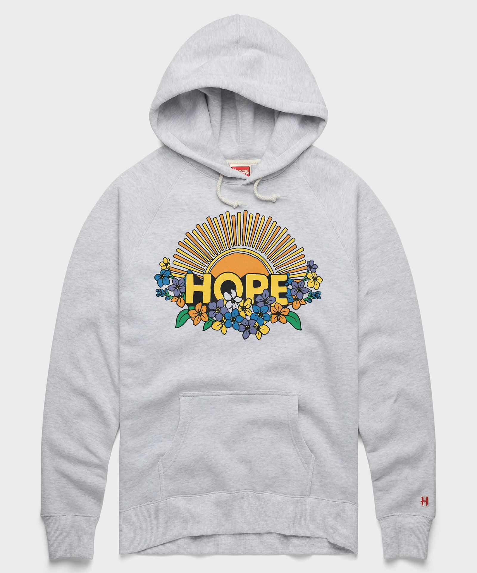Hope Sun And Flowers Hoodie