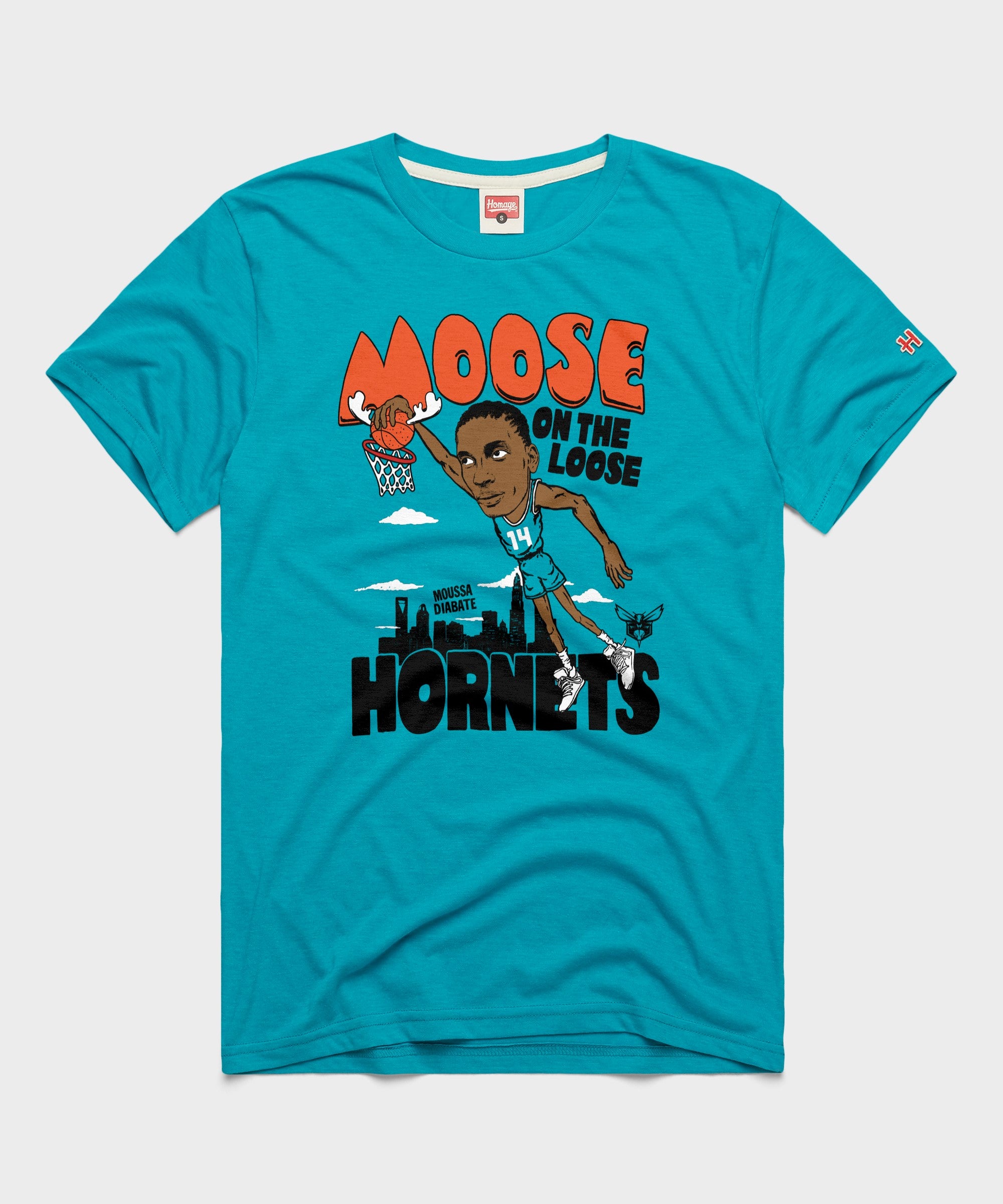 Hornets Moussa Diabate Moose On The Loose