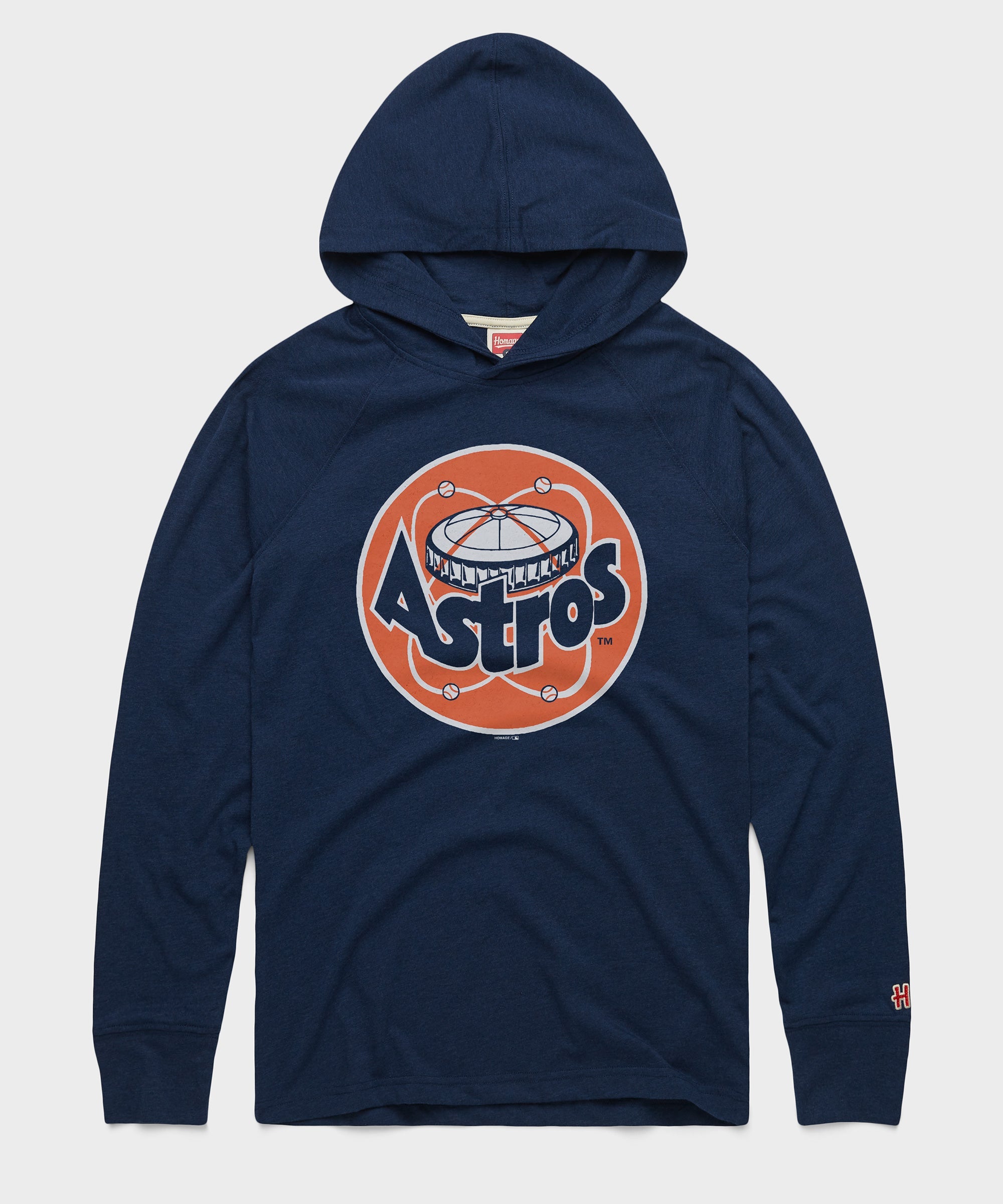 Houston Astros '77 Lightweight Hoodie Navy