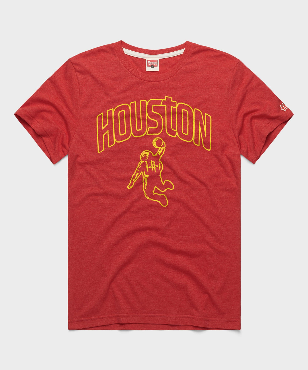 Houston Rockets Dunkstronaut Alt Logo Wordmark Arch