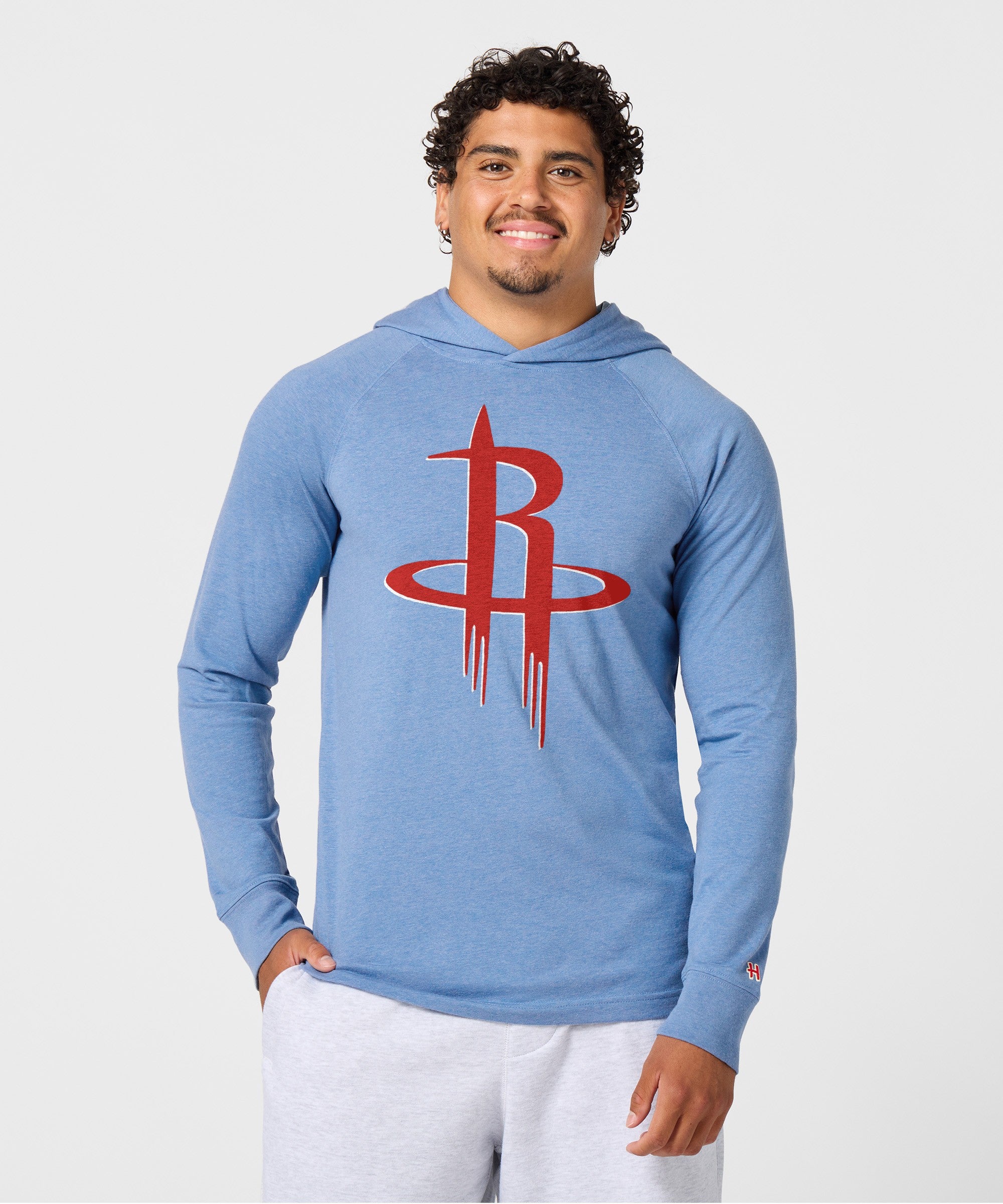 Houston Rockets Logo Lightweight Hoodie