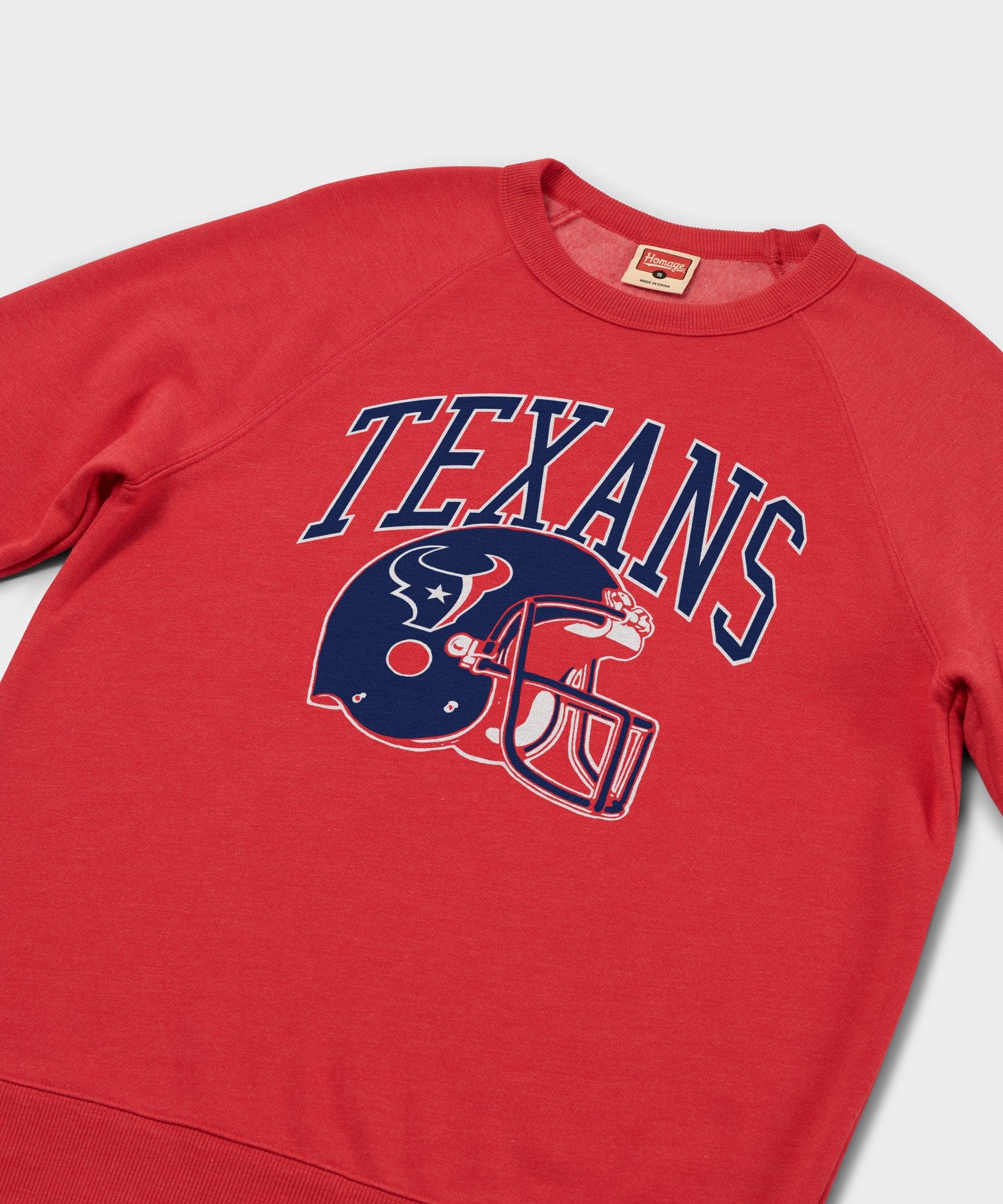 Houston Texans Helmet Crewneck