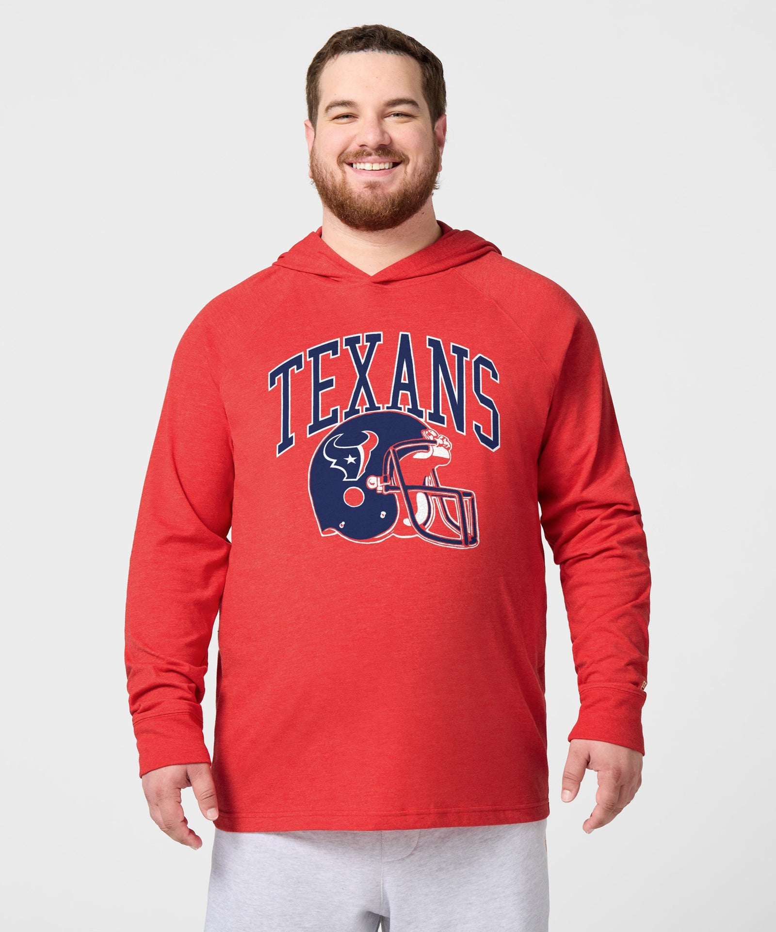 Houston Texans Helmet Lightweight Hoodie