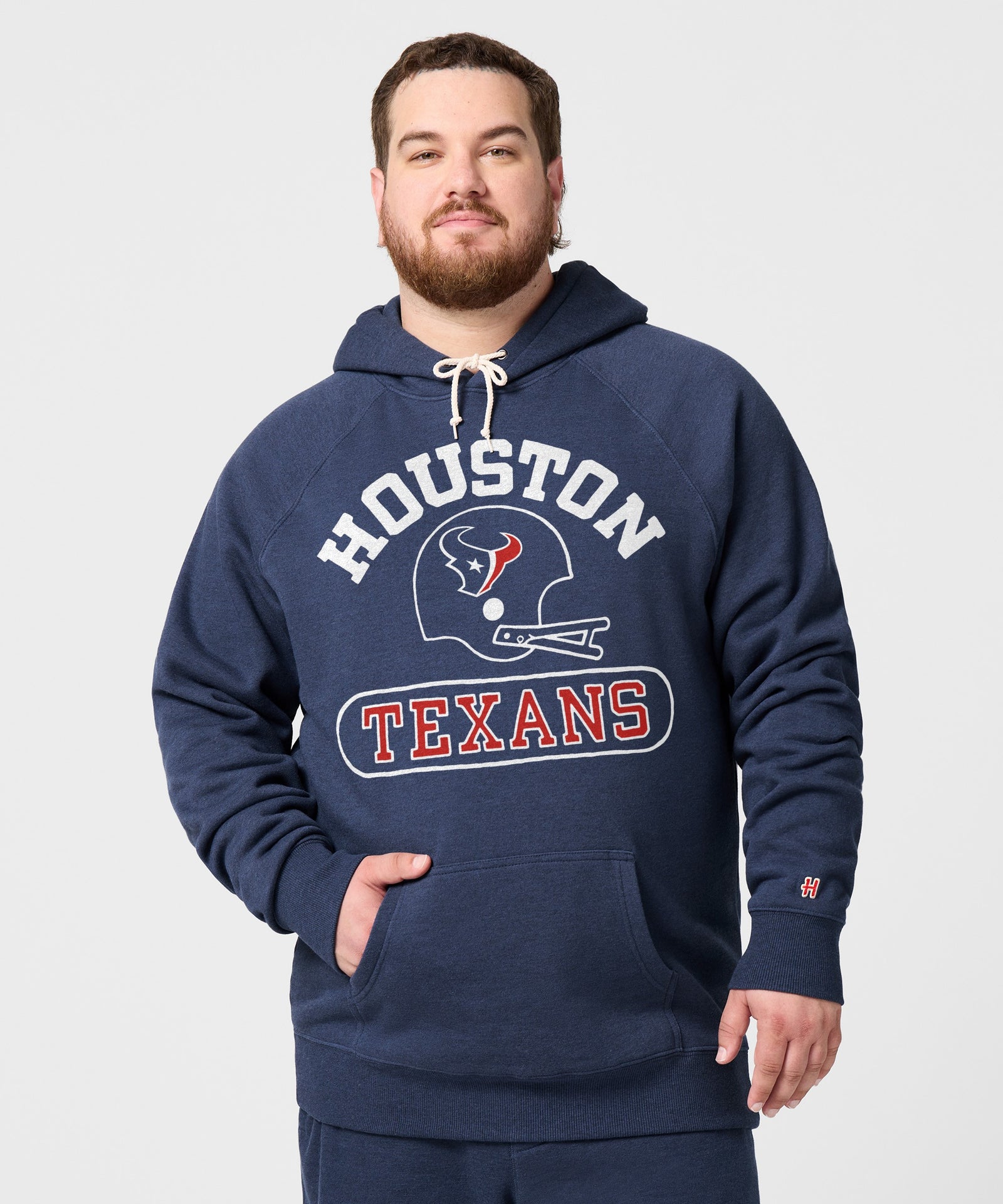 Houston Texans Throwback Helmet Hoodie