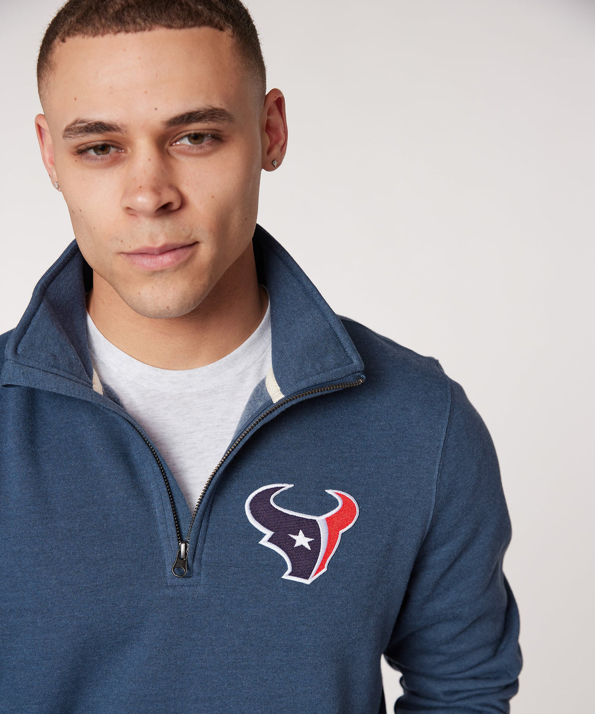 Houston Texans '22 Applique Quarter Zip