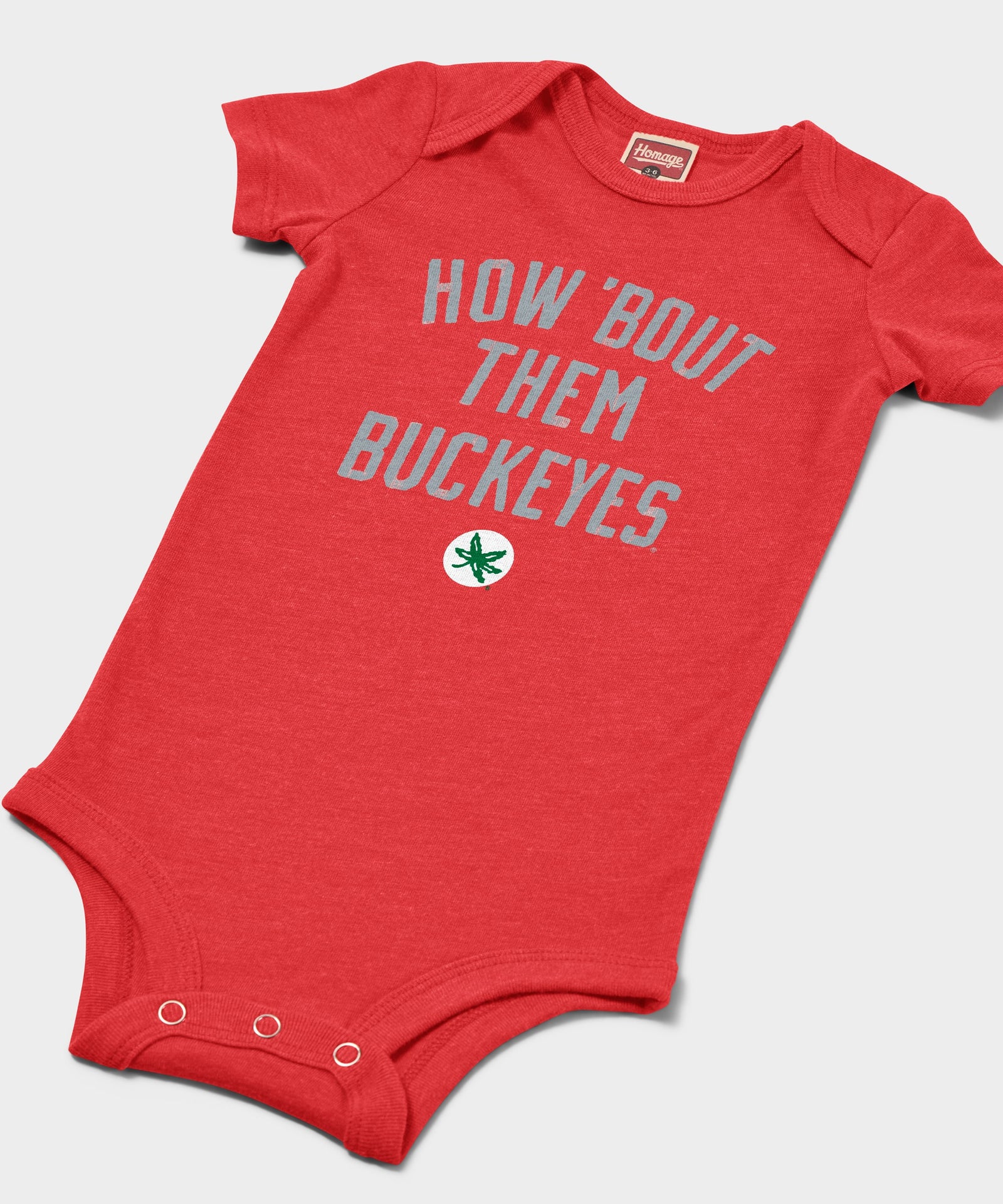 How Bout Them Buckeyes Baby One Piece