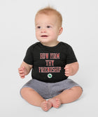 How Firm Buckeye Leaf Baby One Piece