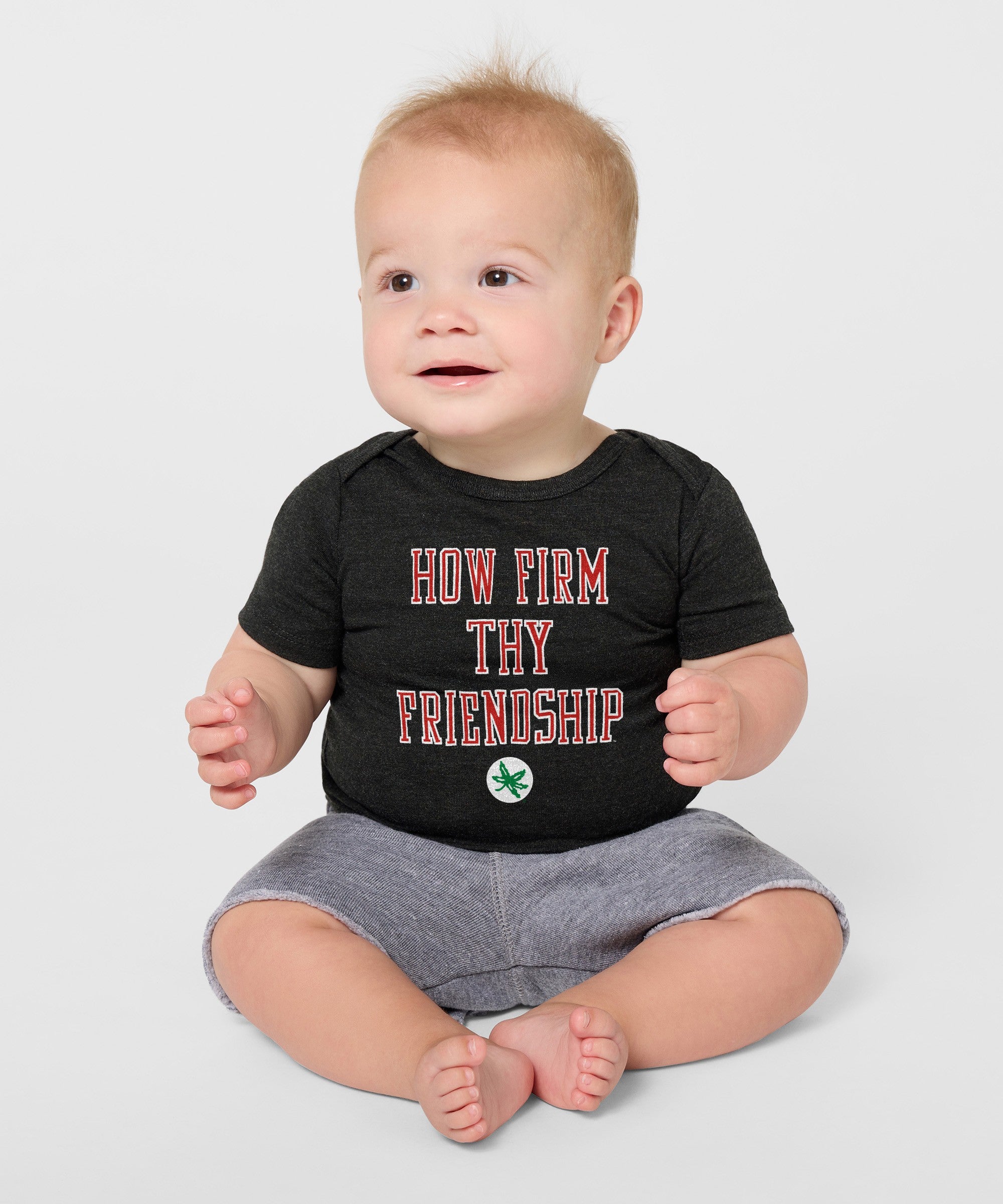 How Firm Buckeye Leaf Baby One Piece