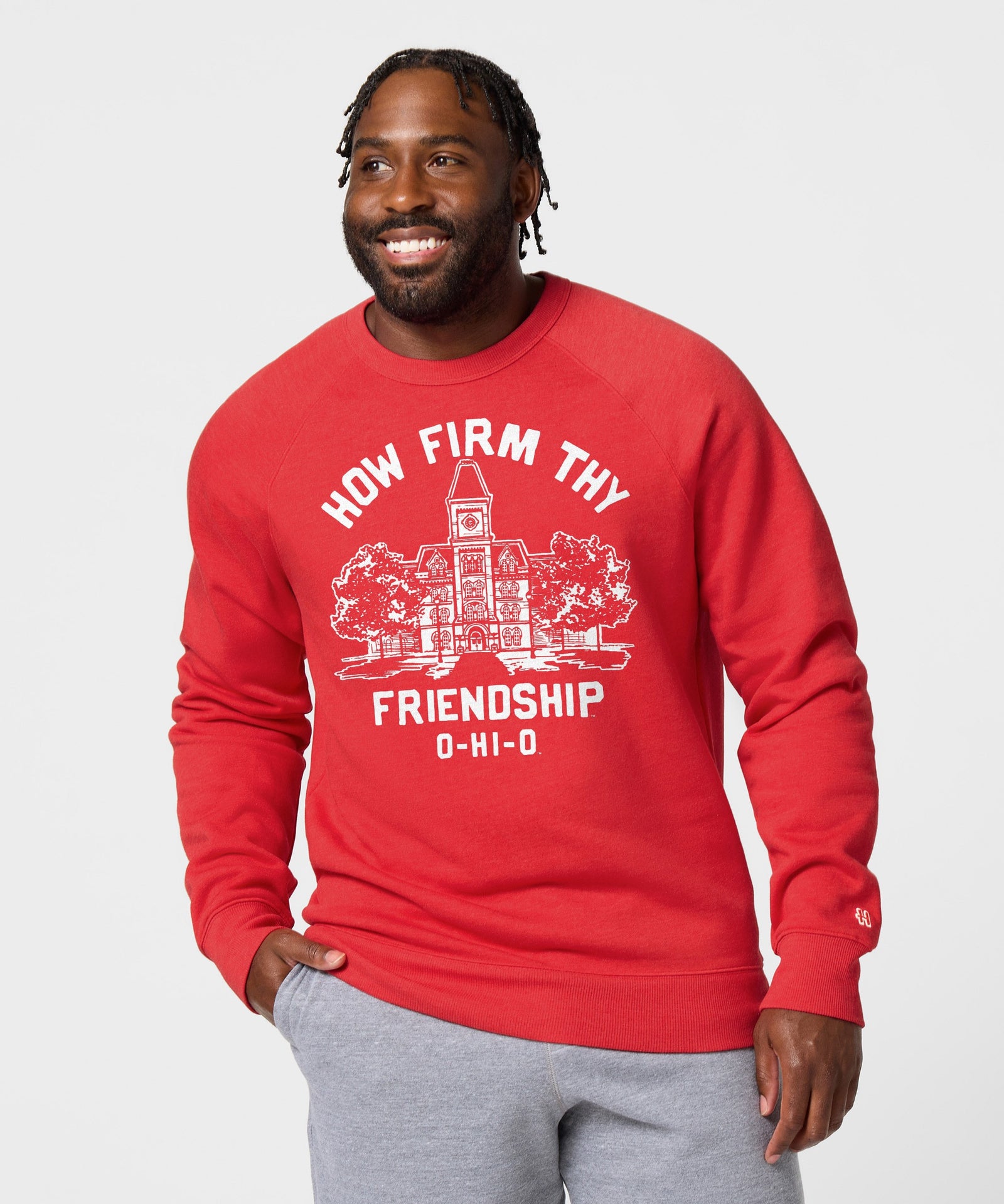 How Firm Thy Friendship O Hi O Crewneck