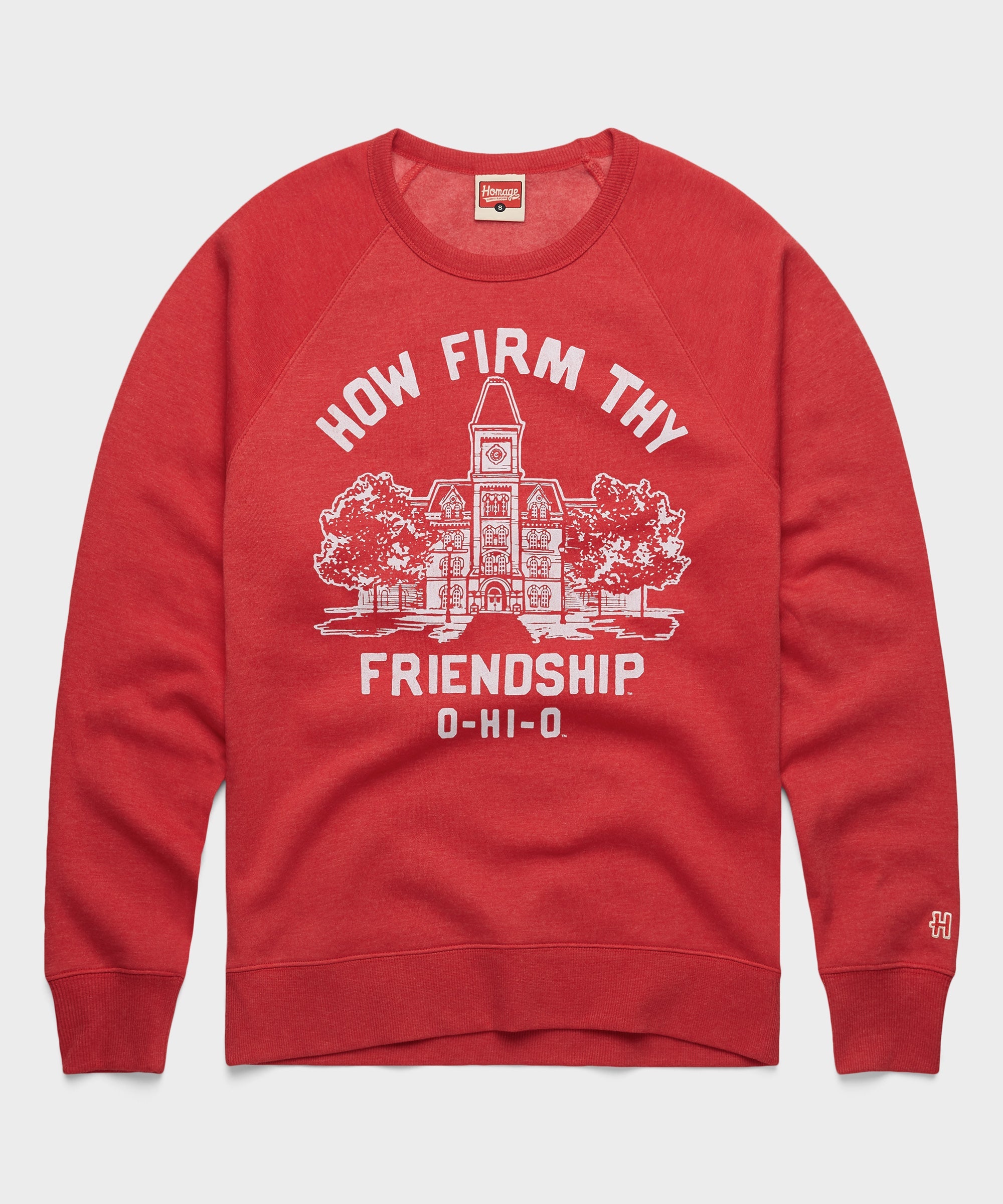 How Firm Thy Friendship O hi o Crewneck