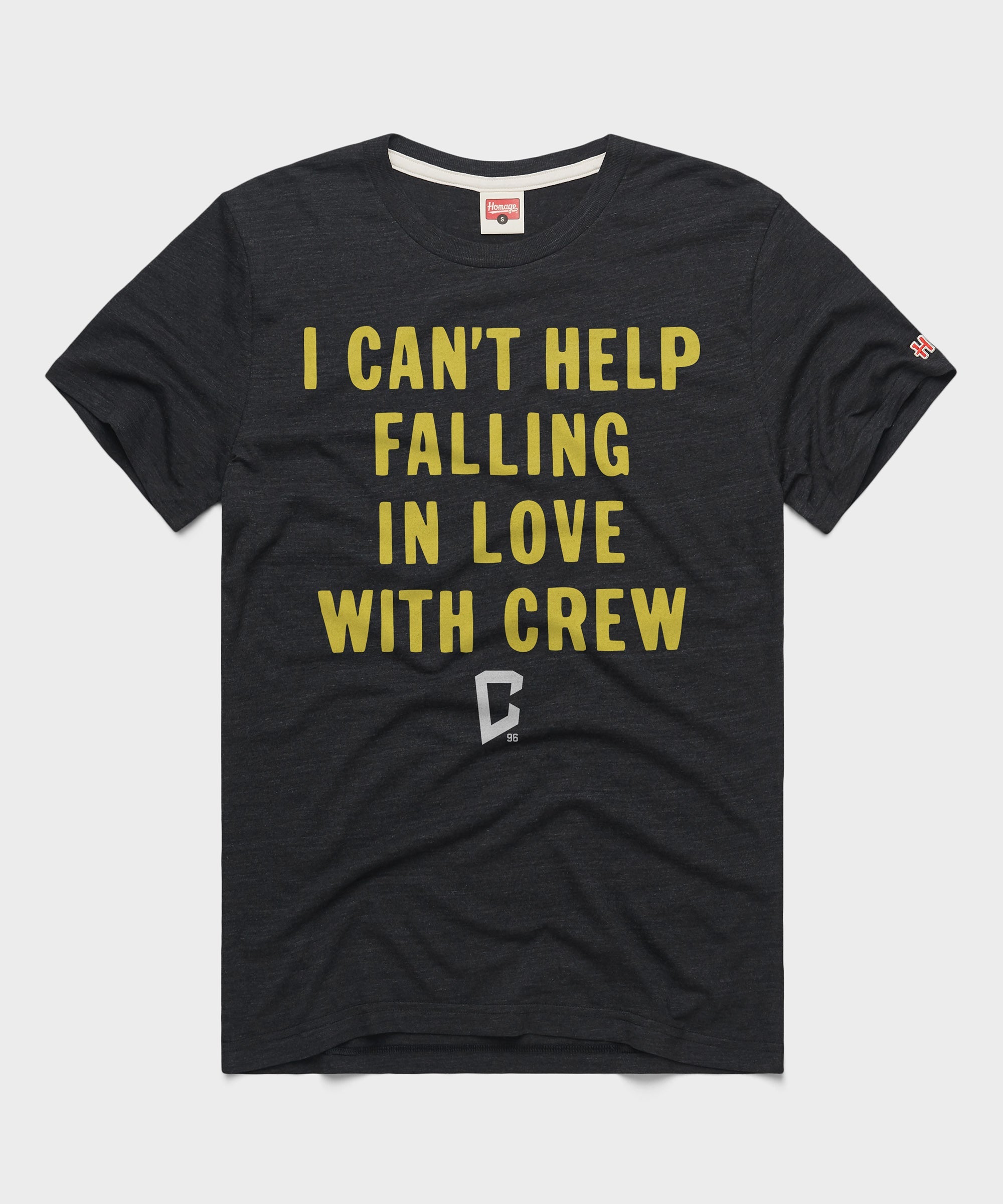 I Can't Help Falling In Love With Crew Charcoal