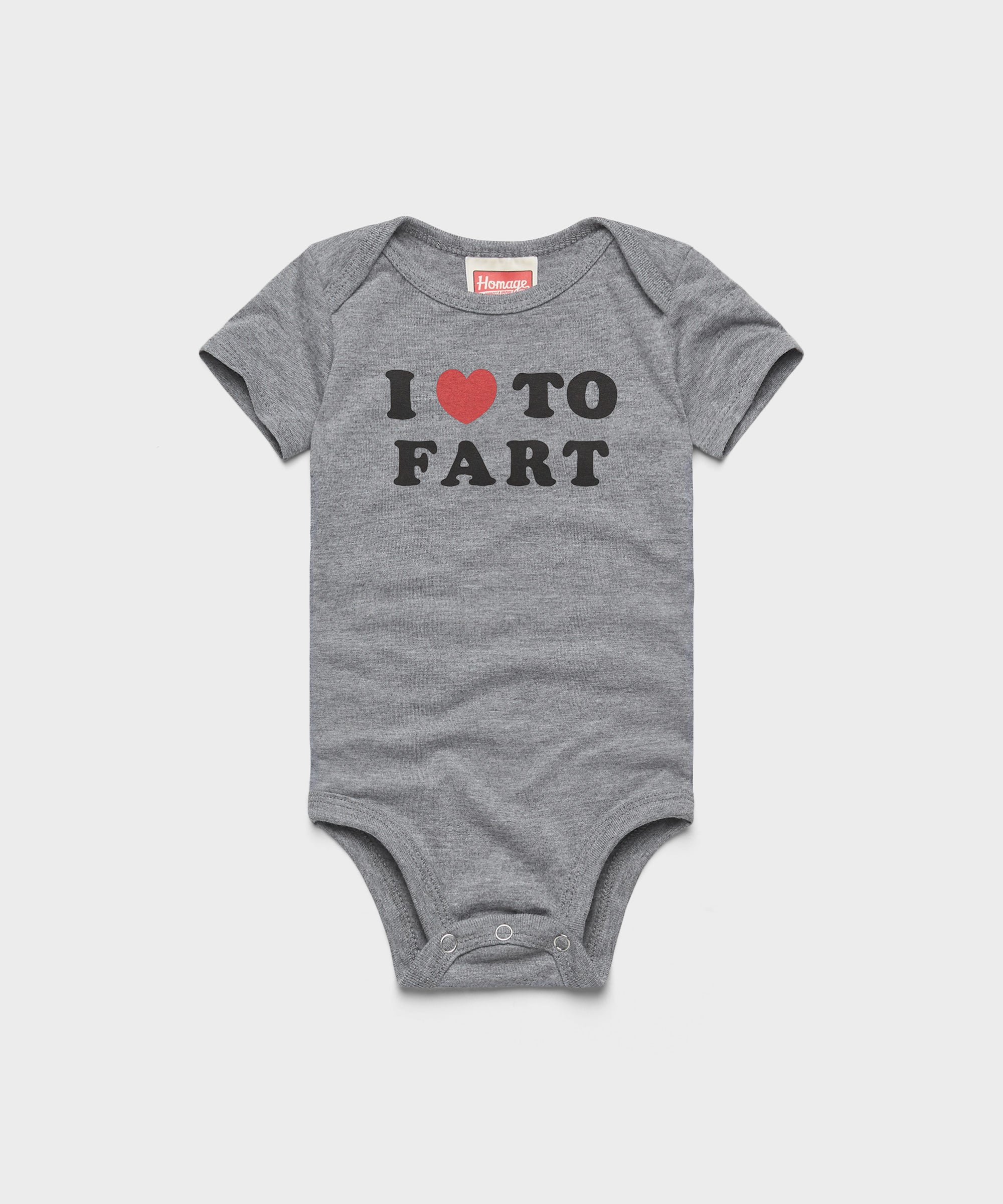I Heart To Fart Baby One Piece