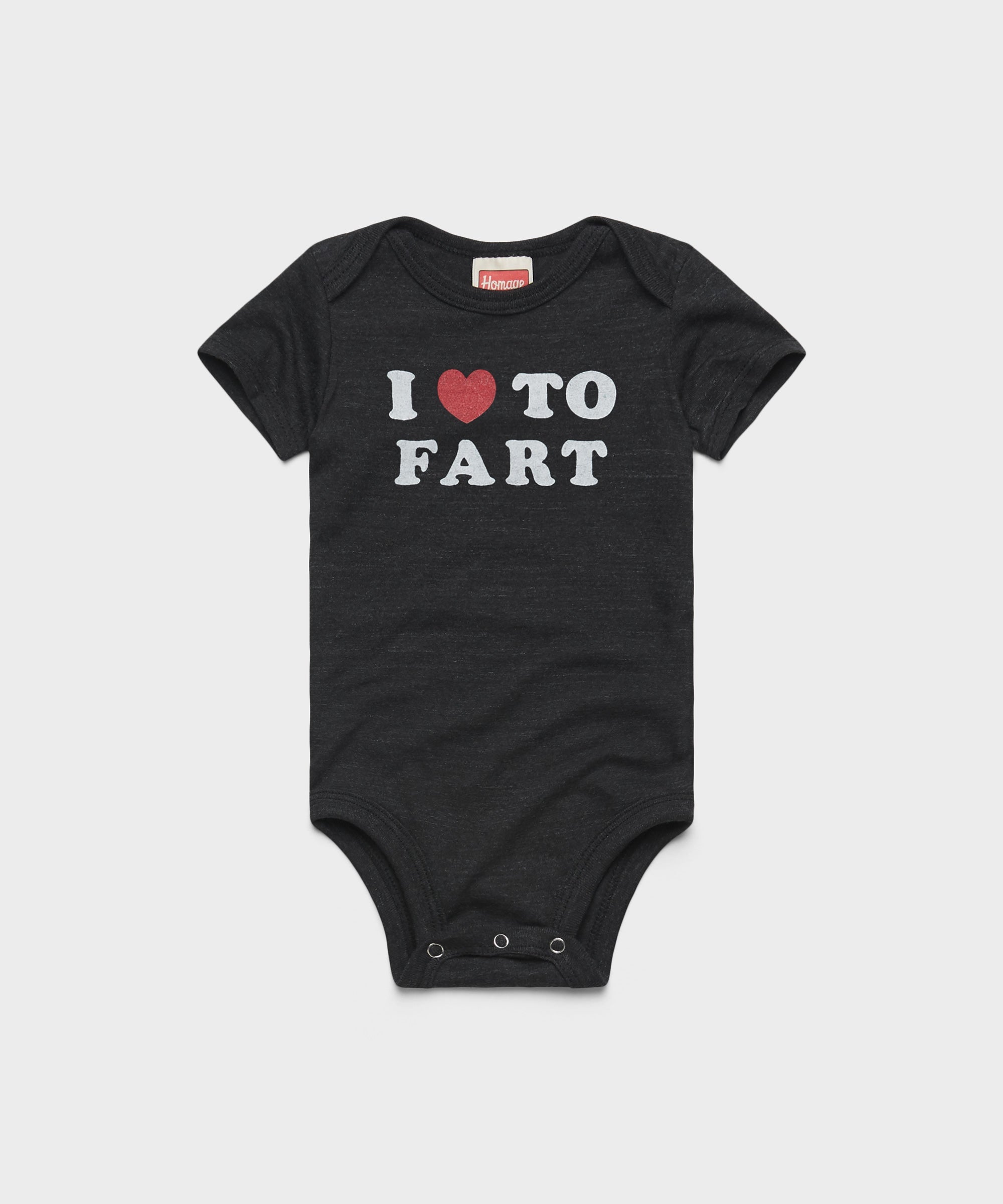 I Heart To Fart Baby One Piece
