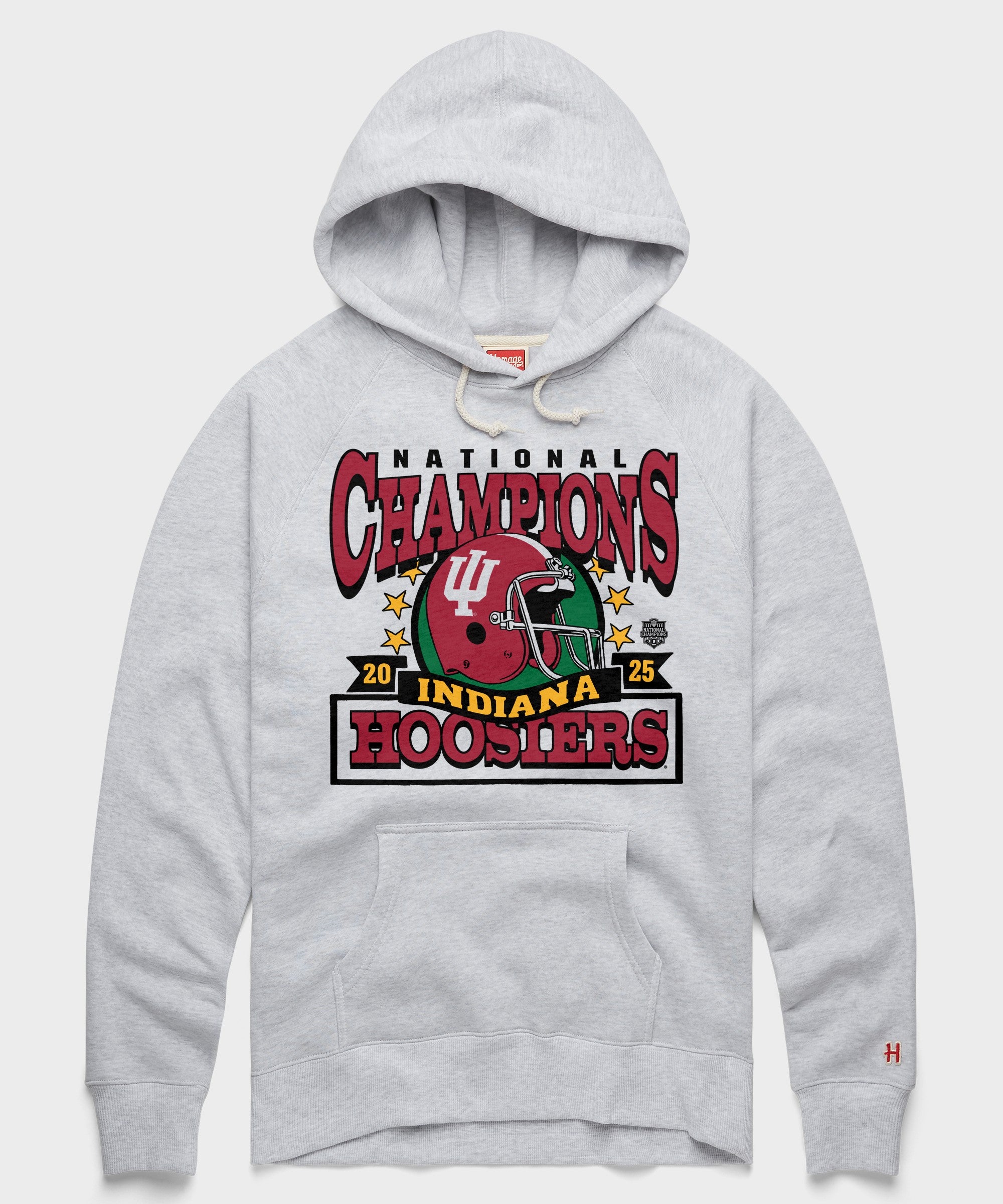 Indiana Hoosiers 2025 National Champions Helmet Hoodie