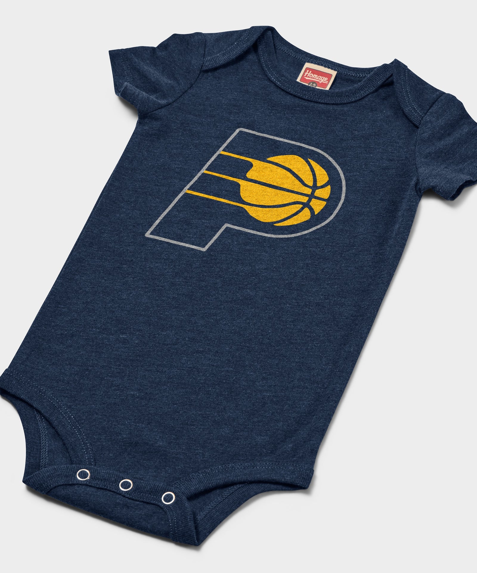 Indiana Pacers Logo Baby One Piece