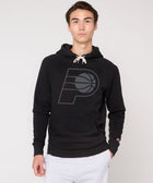 Indiana Pacers Logo Blackout Hoodie