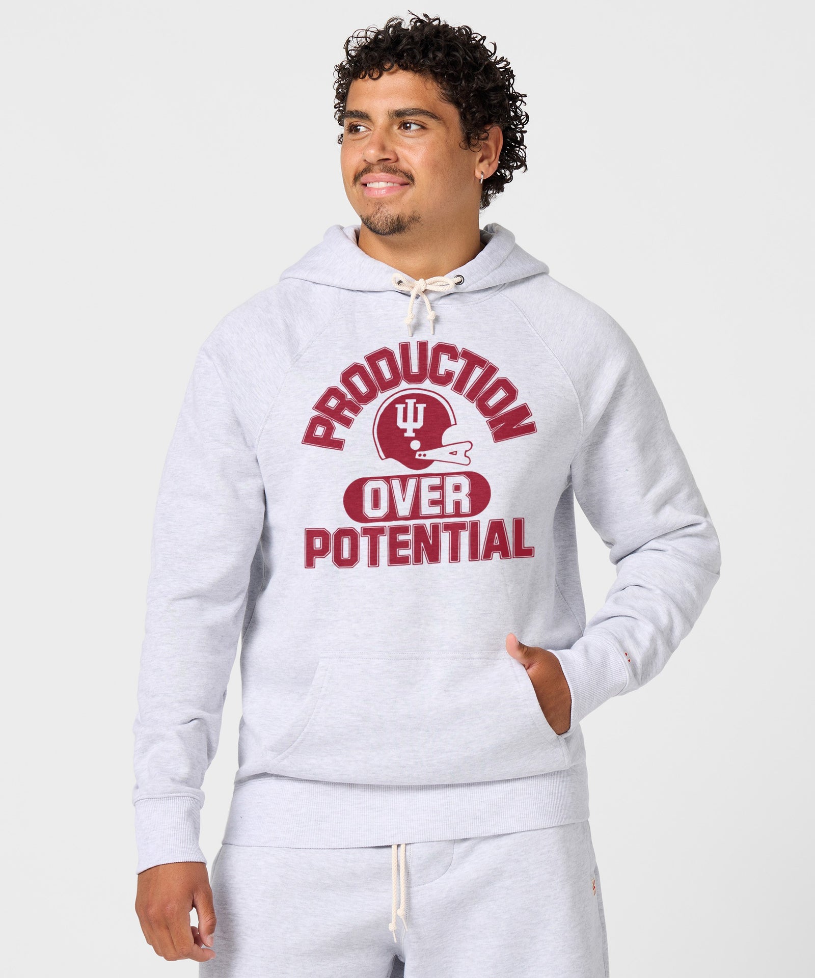 Indiana University Production Over Potential Hoodie
