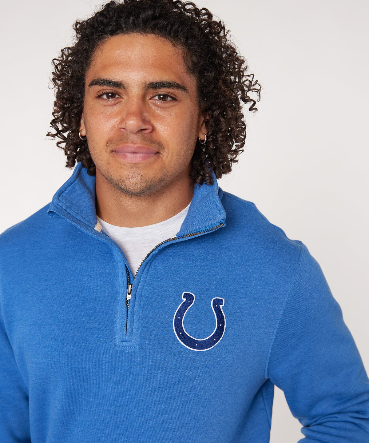 Indianapolis Colts '04 Applique Quarter Zip Pullover