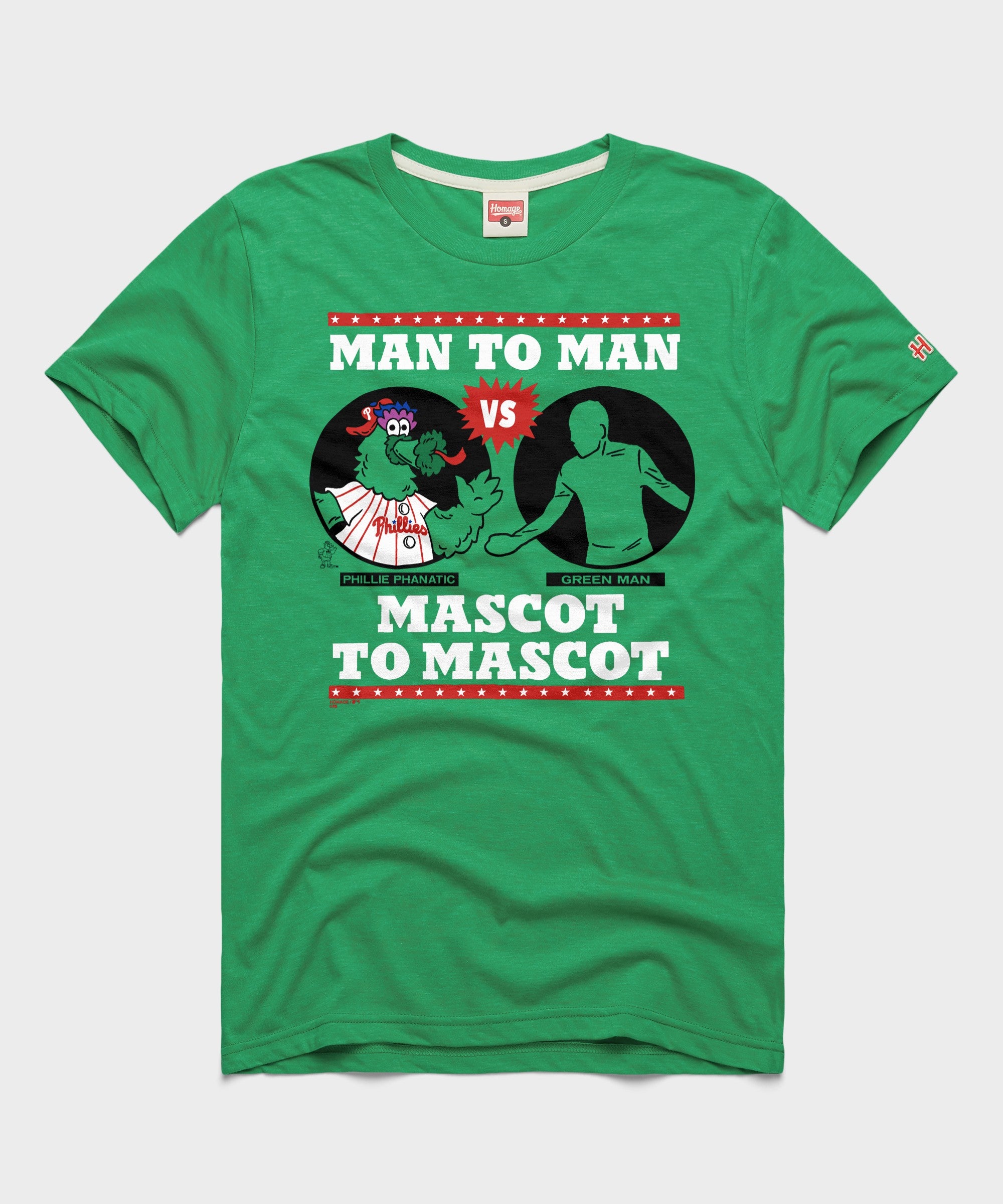 It's Always Sunny In Philadelphia X Phillies Phillie Phanatic Vs Green Man