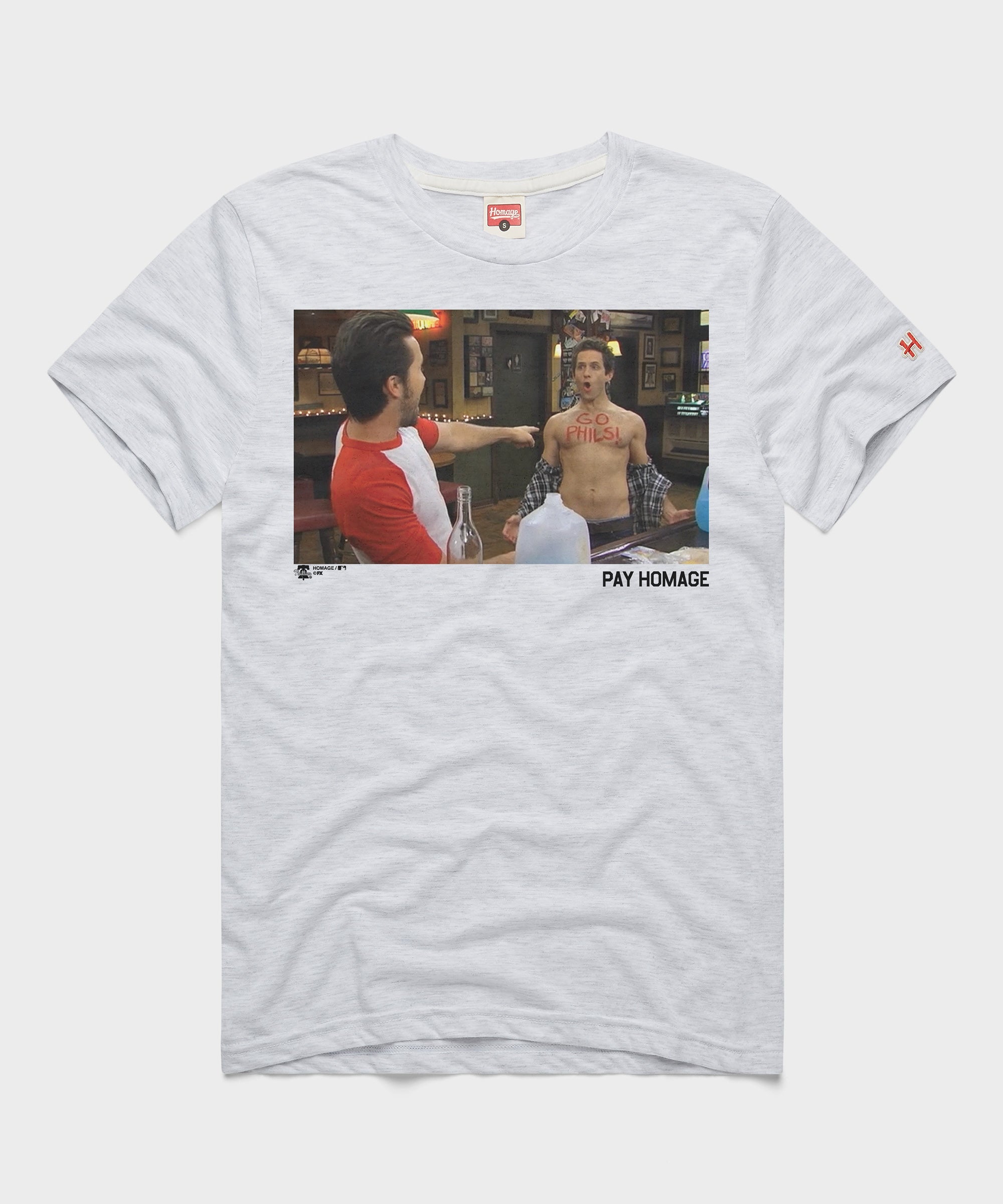 It's Always Sunny in Philadelphia x Phillies Pay Homage Ash