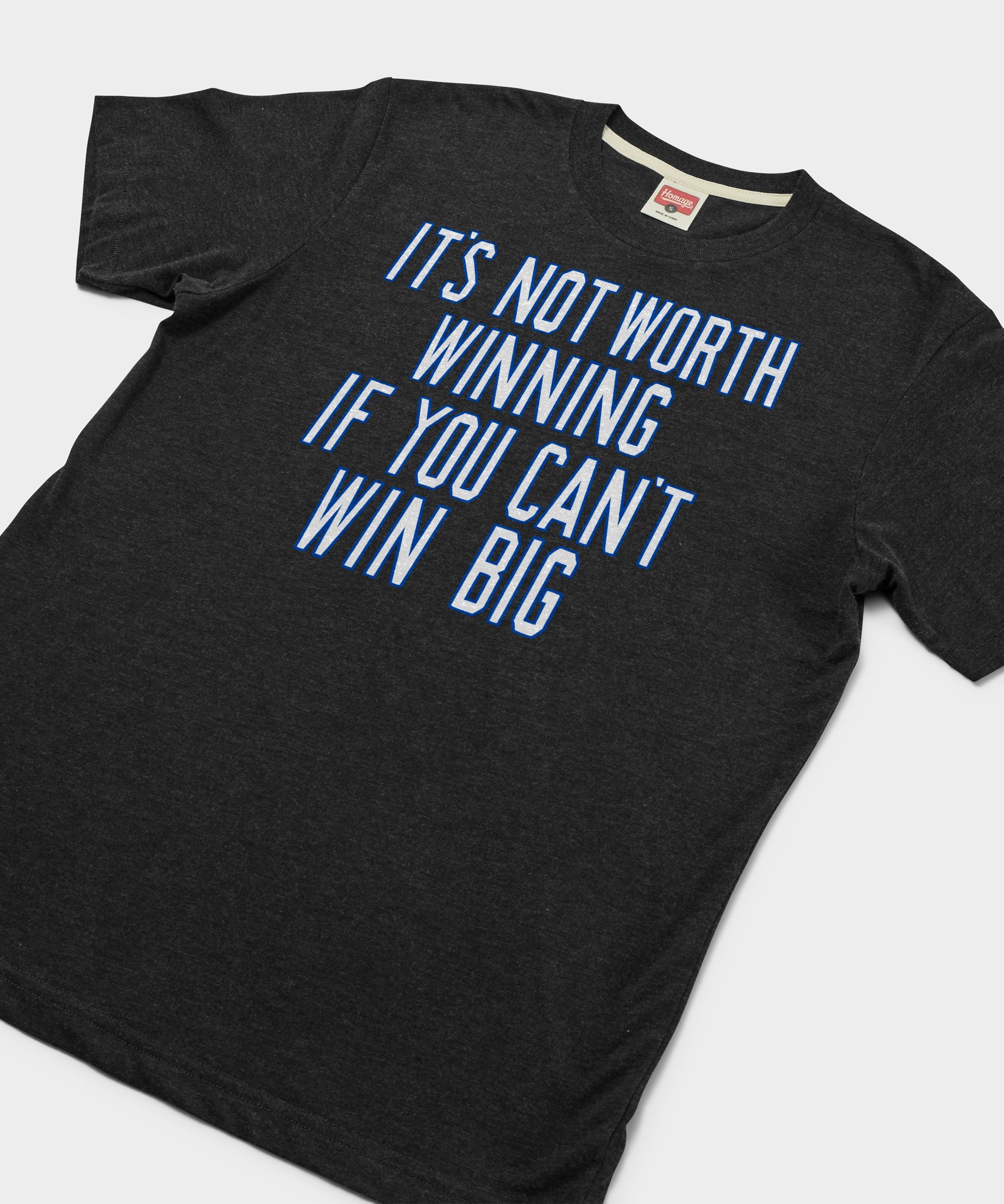 It's Not Worth Winning If You Can't Win Big