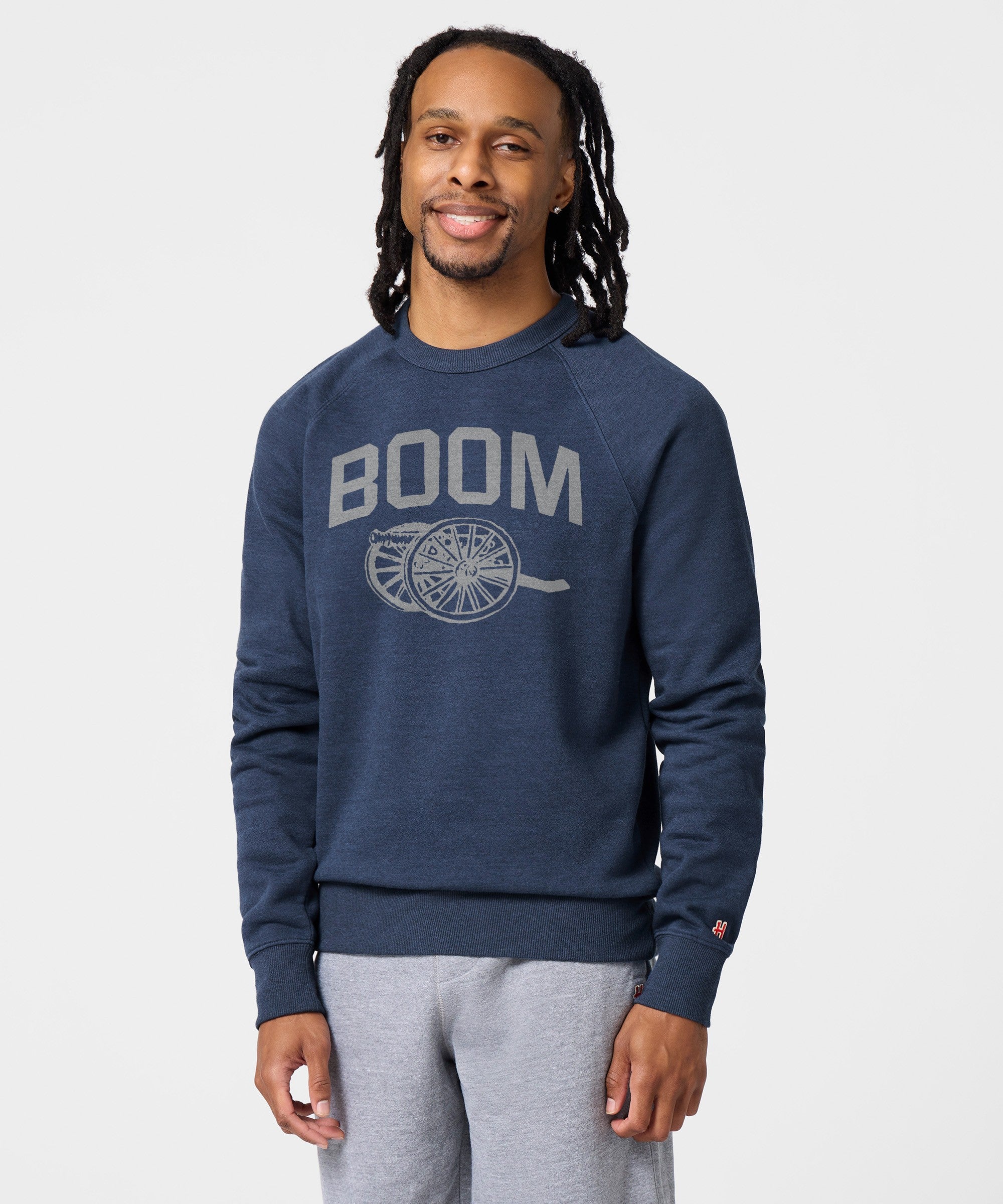Jackets Hockey Boom Crewneck