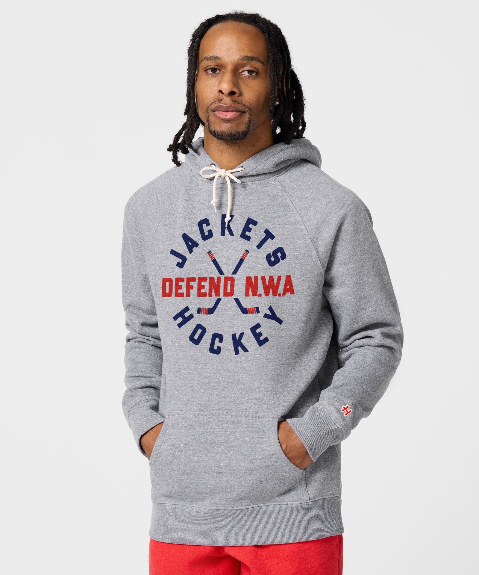 Jackets Hockey Defend Nwa Hoodie