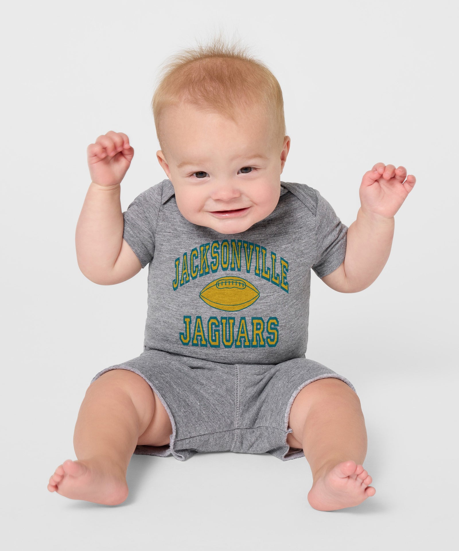 Jacksonville Jaguars Gridiron Baby One Piece