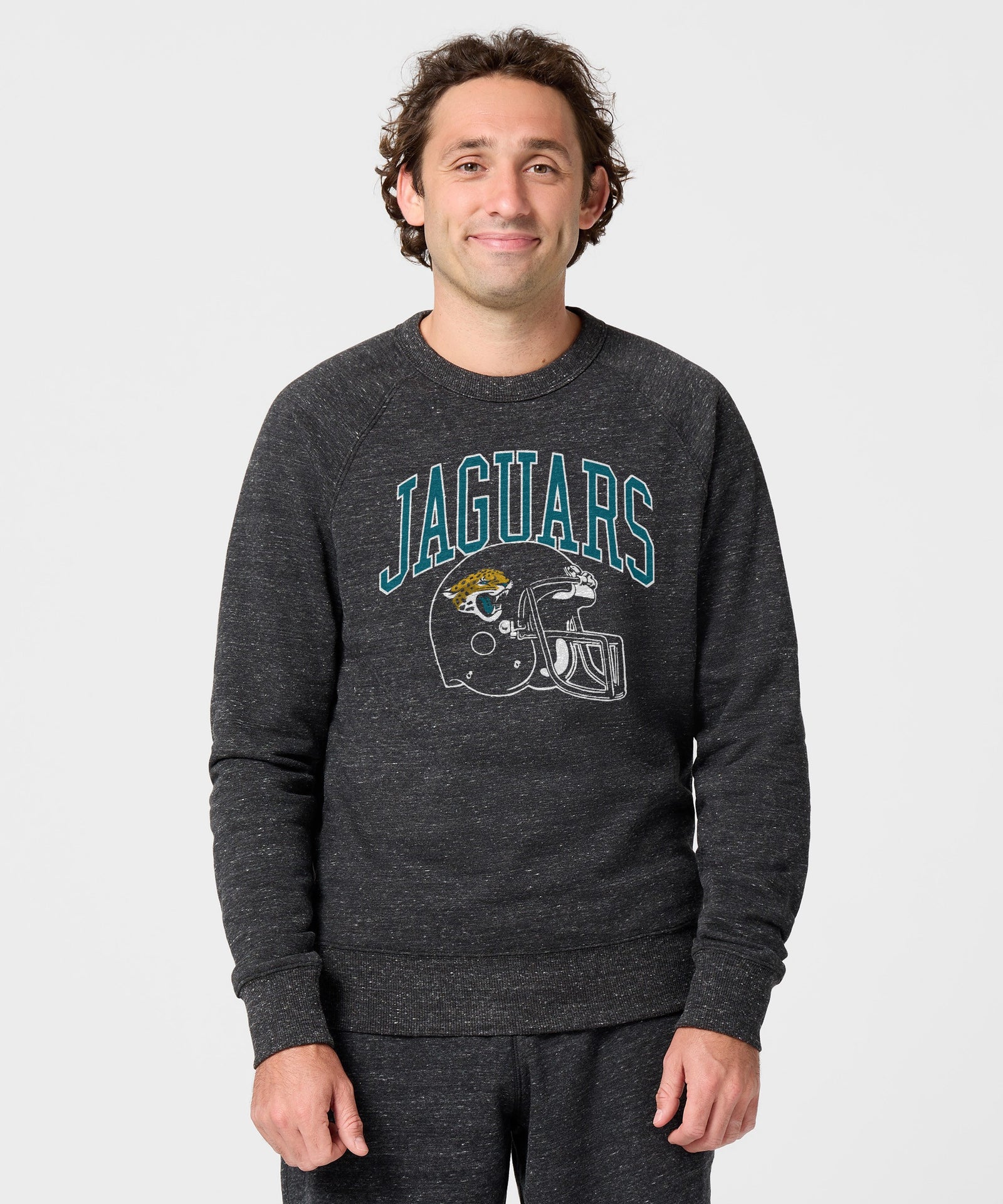 Jacksonville Jaguars Helmet Crewneck