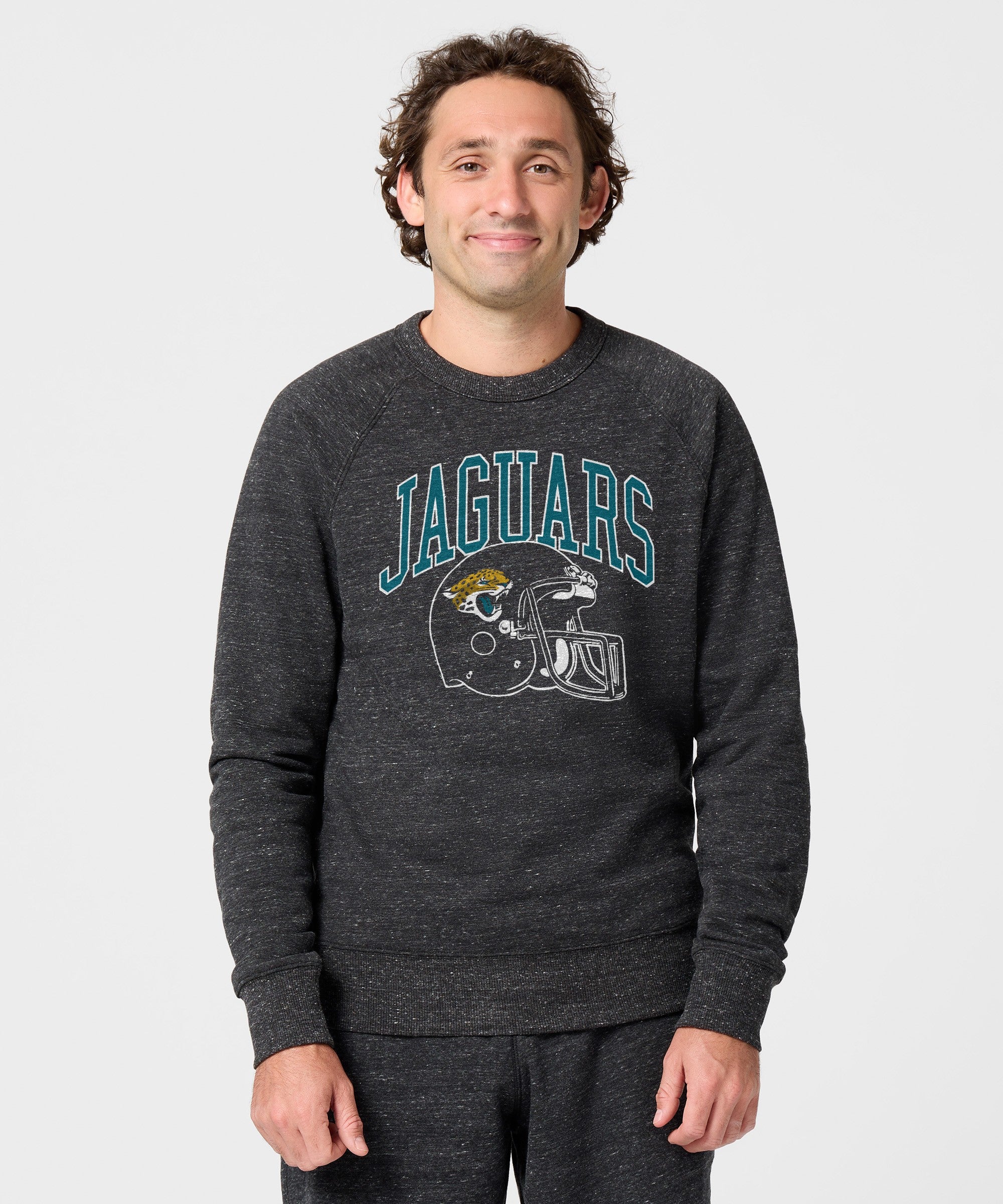 Jacksonville Jaguars Helmet Crewneck