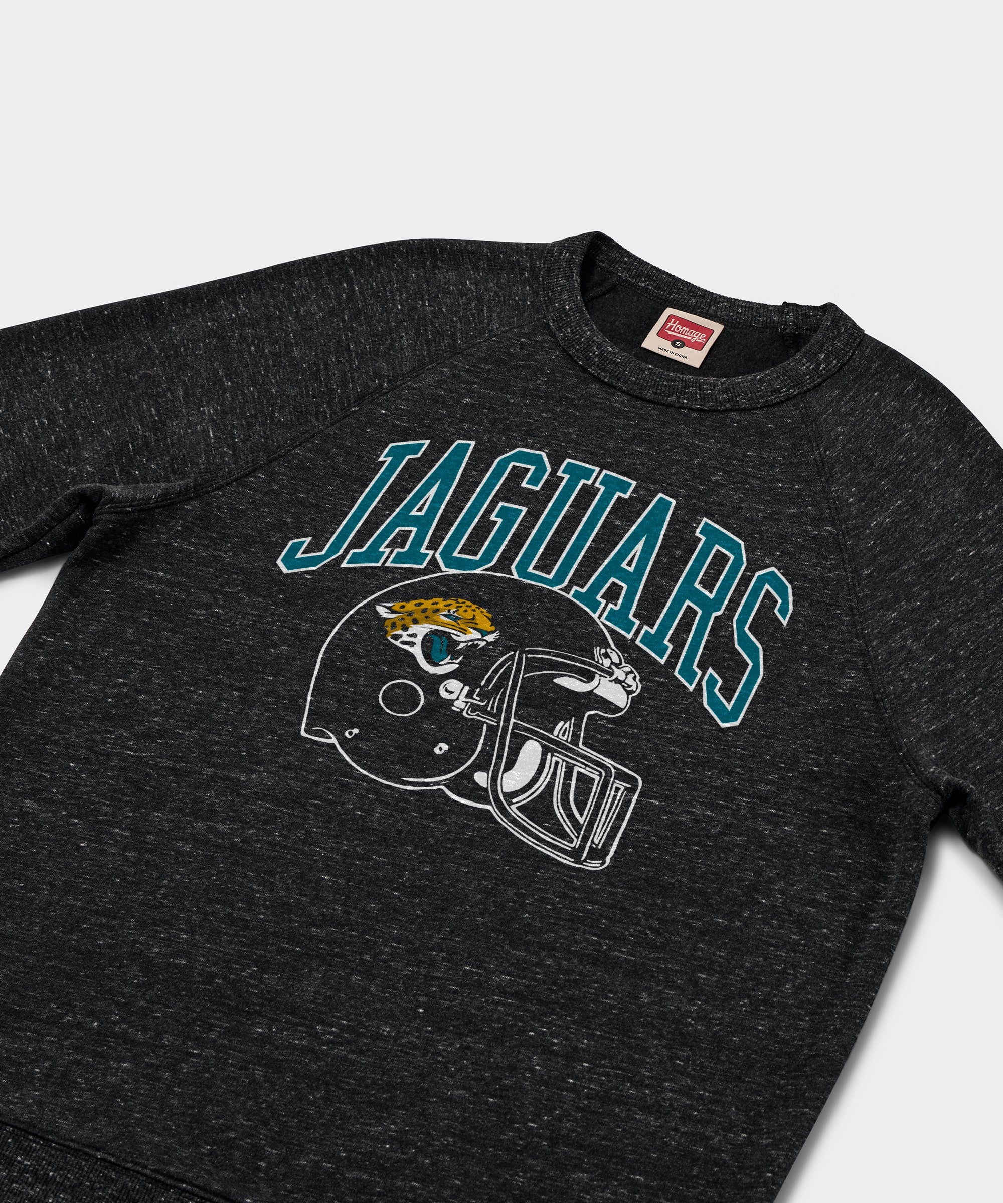 Jacksonville Jaguars Helmet Crewneck