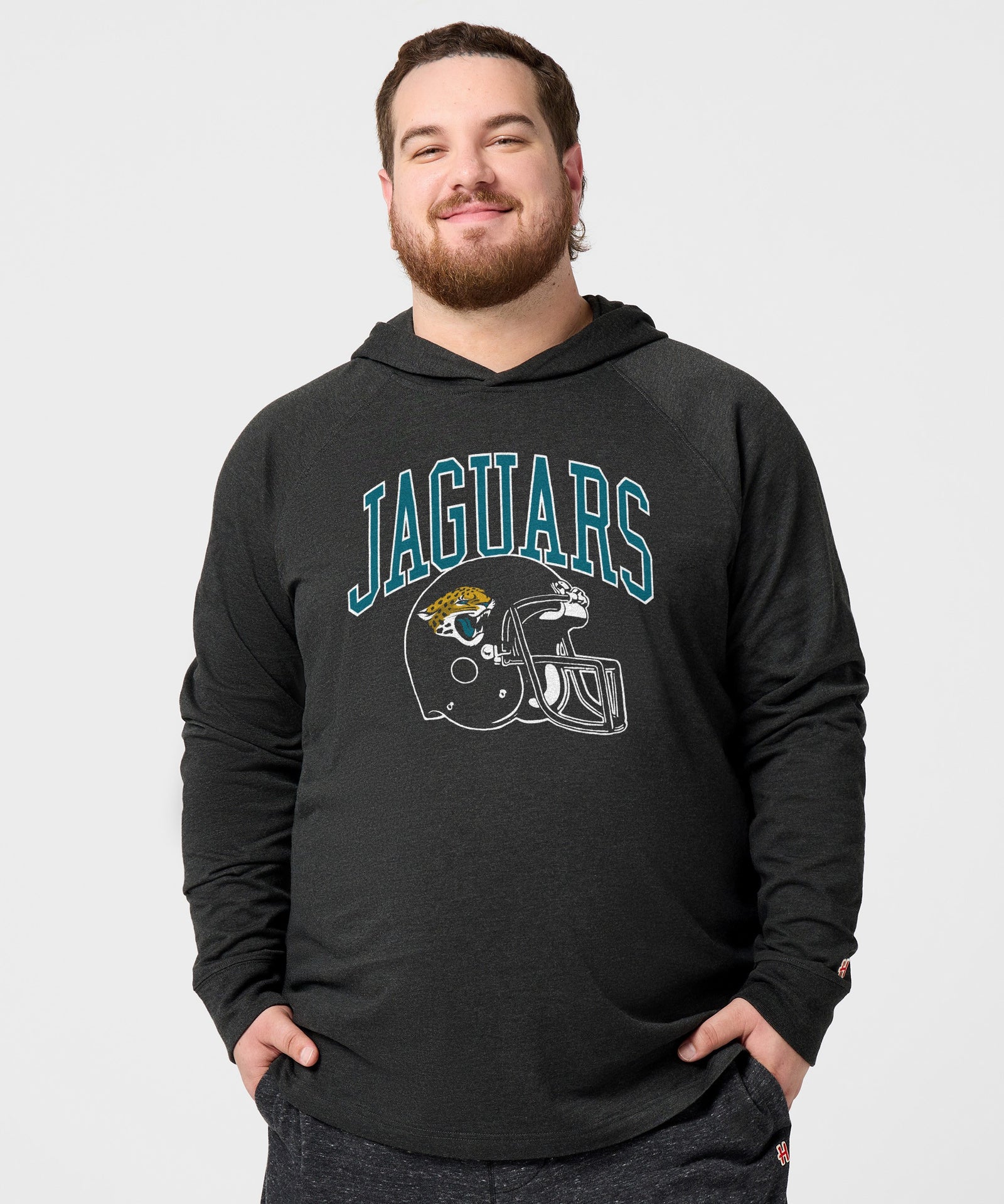 Jacksonville Jaguars Helmet Lightweight Hoodie