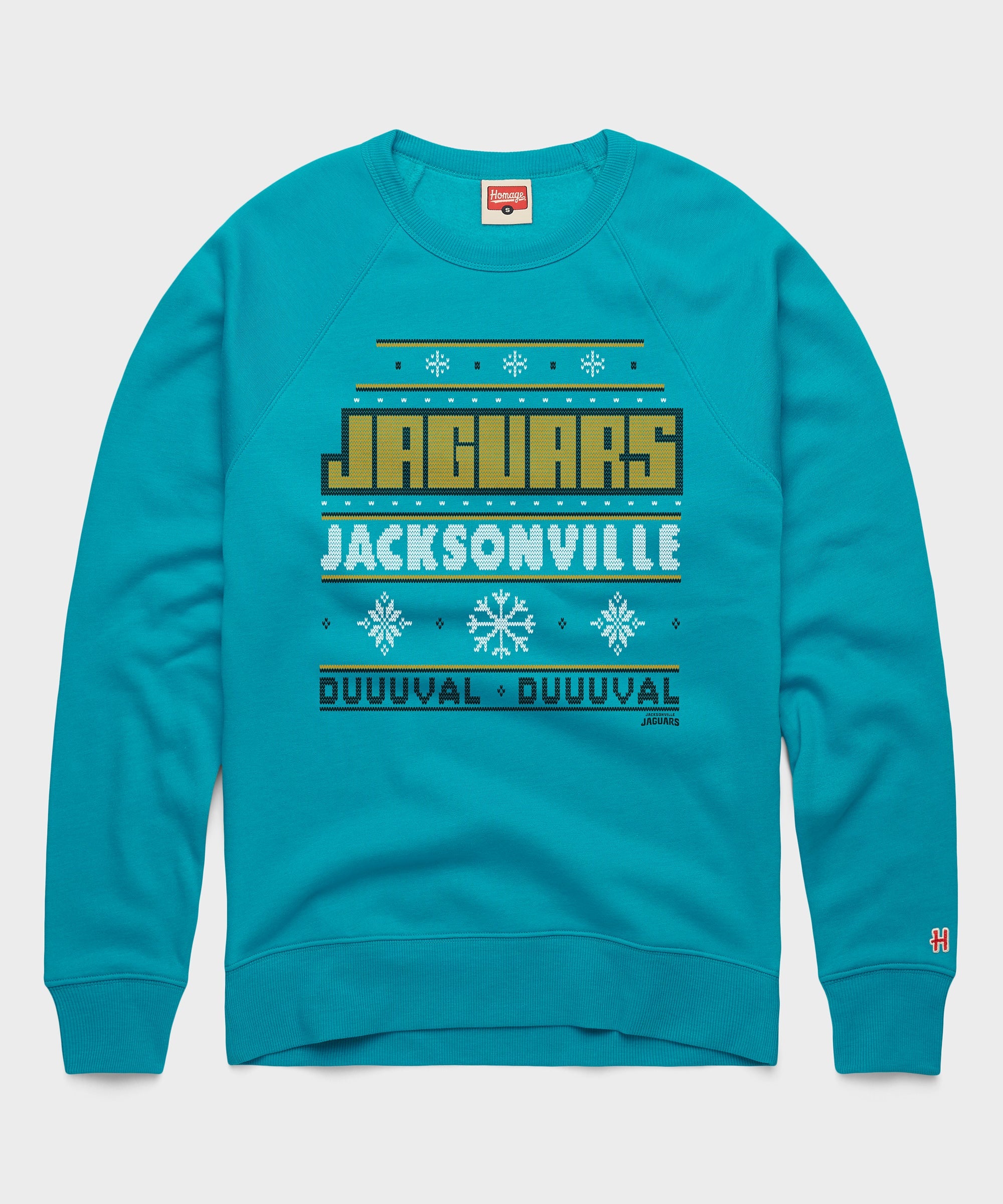 Jacksonville Jaguars Holiday Crewneck