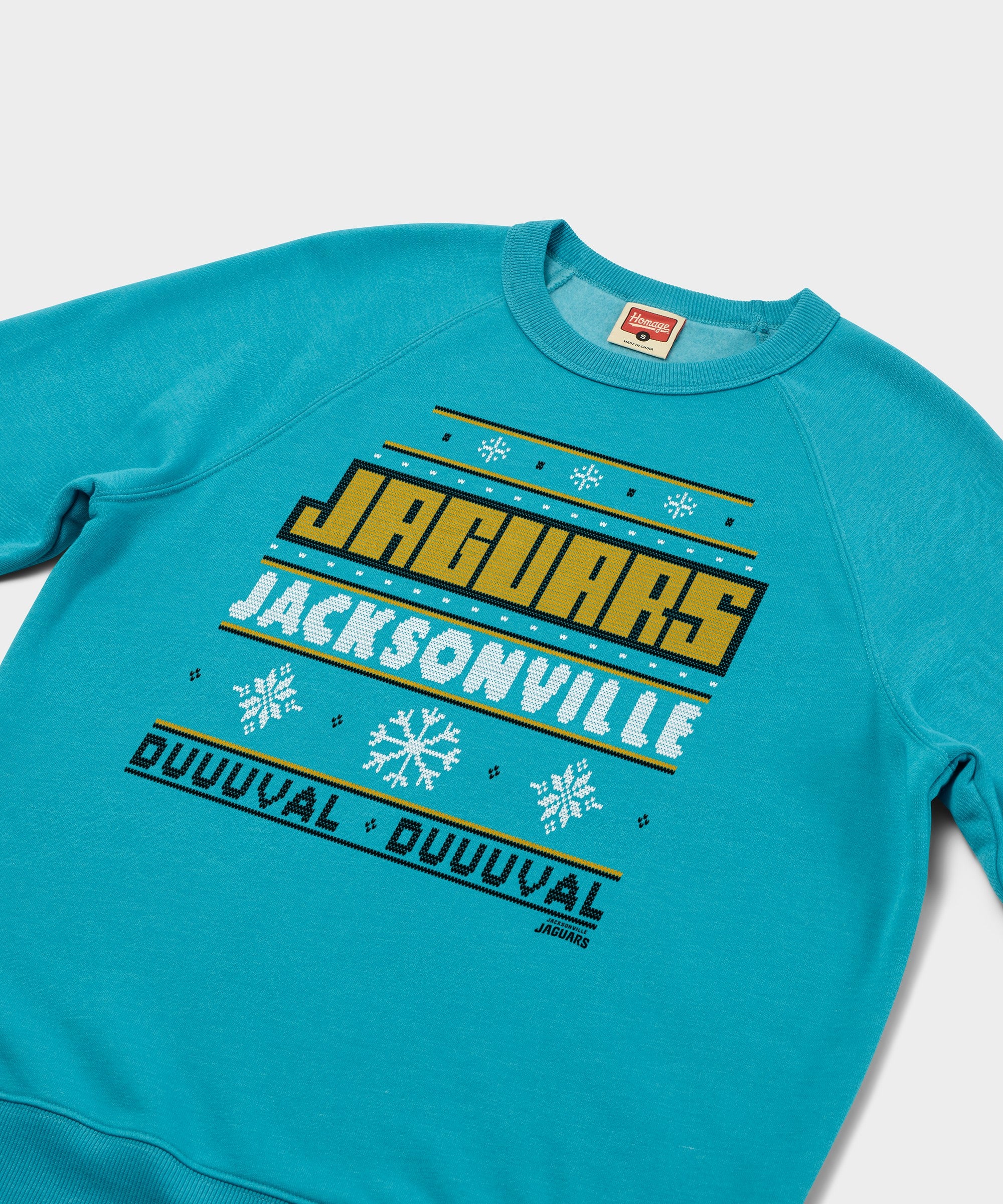 Jacksonville Jaguars Holiday Crewneck